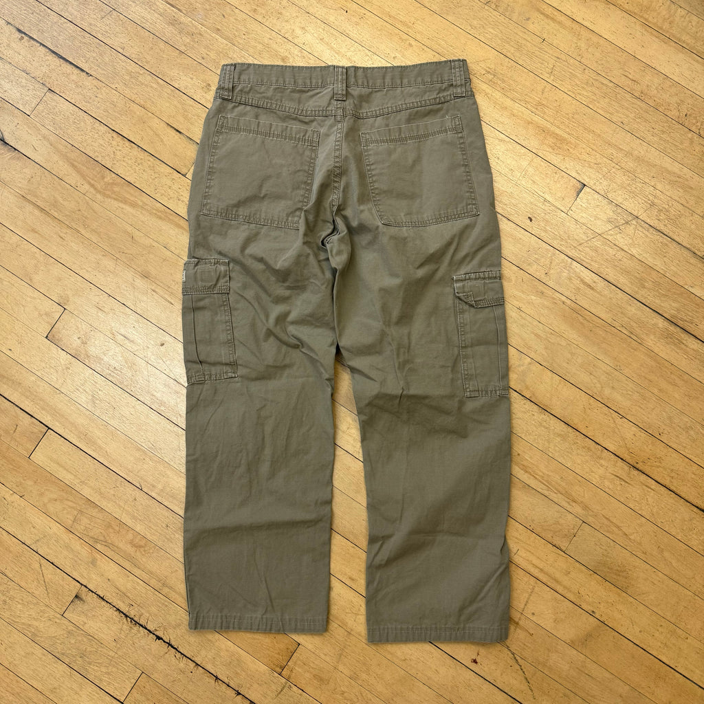 Vintage Wrangler Cargo Kahki pants Sz 32x30
