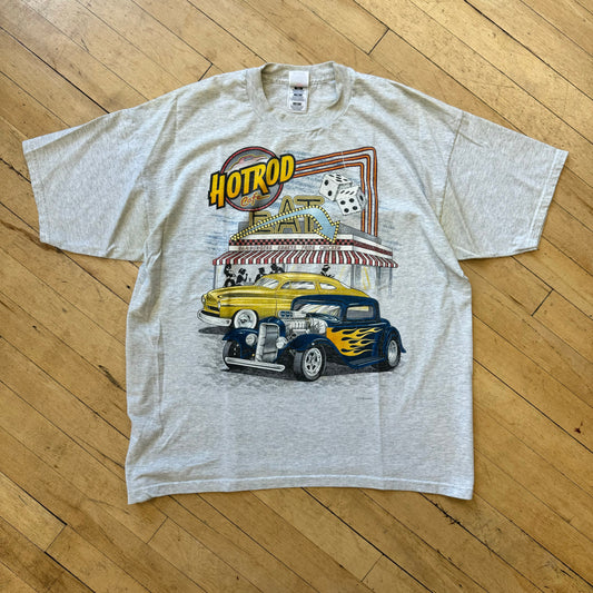 Vintage Hot Rod Cafe T-shirt Sz L