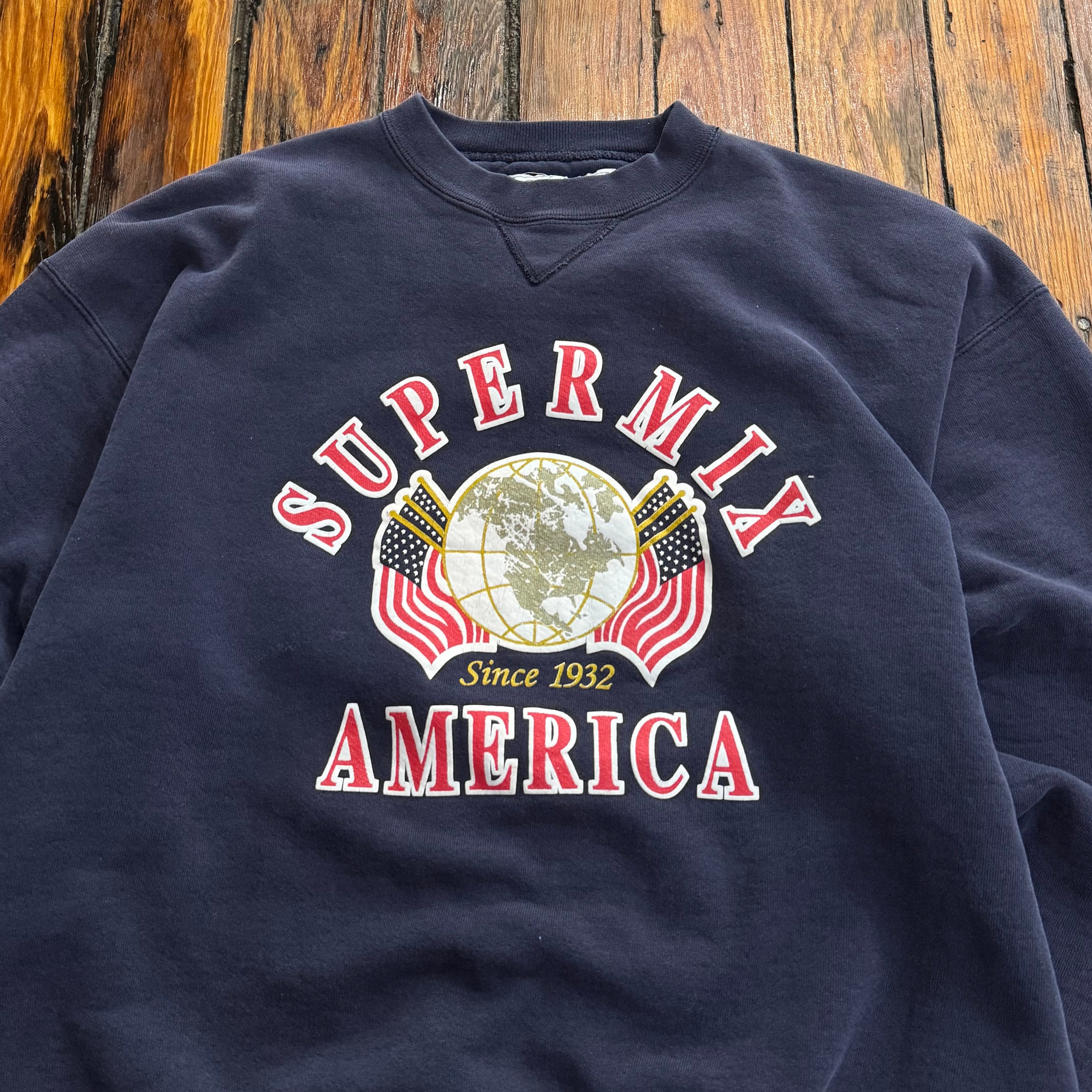Vintage Supermix America Crewneck Sz XL