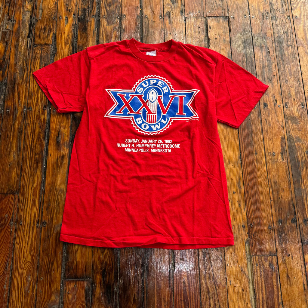 Vintage Super Bowl XXVI T-shirt Sz XL