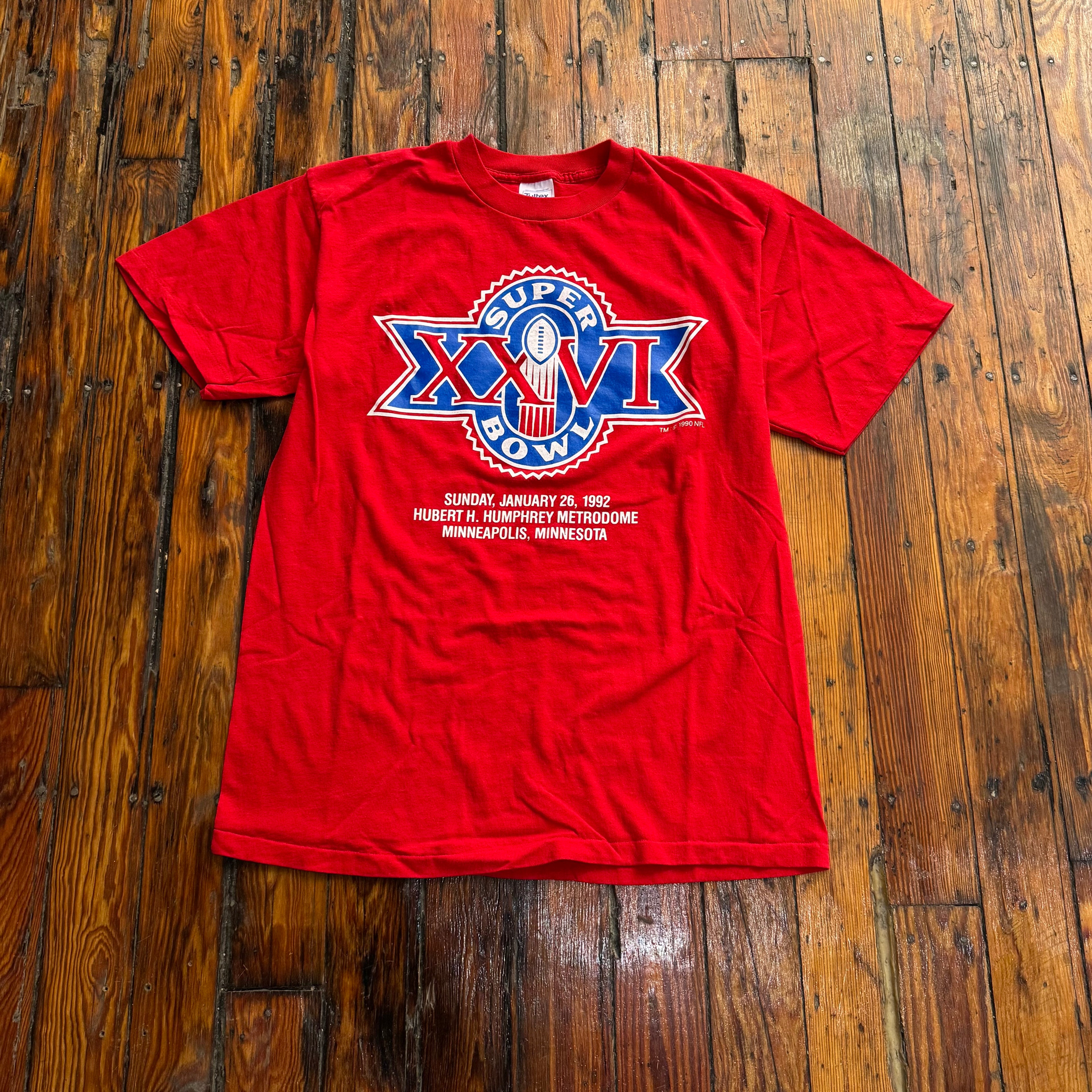 Vintage Super Bowl XXVI T-shirt Sz XL