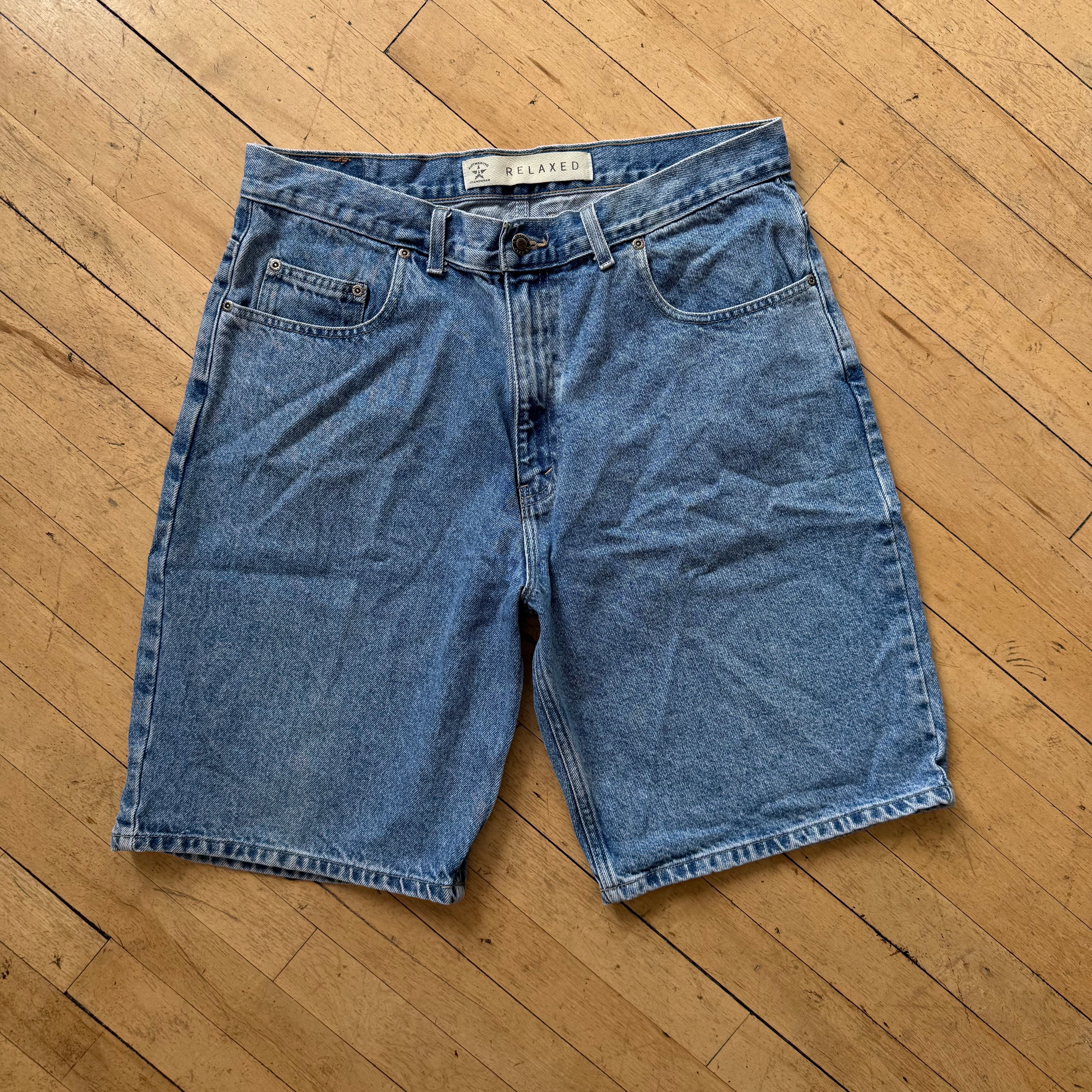 Vintage Arizona Loose Denim Jean Shorts Sz 36