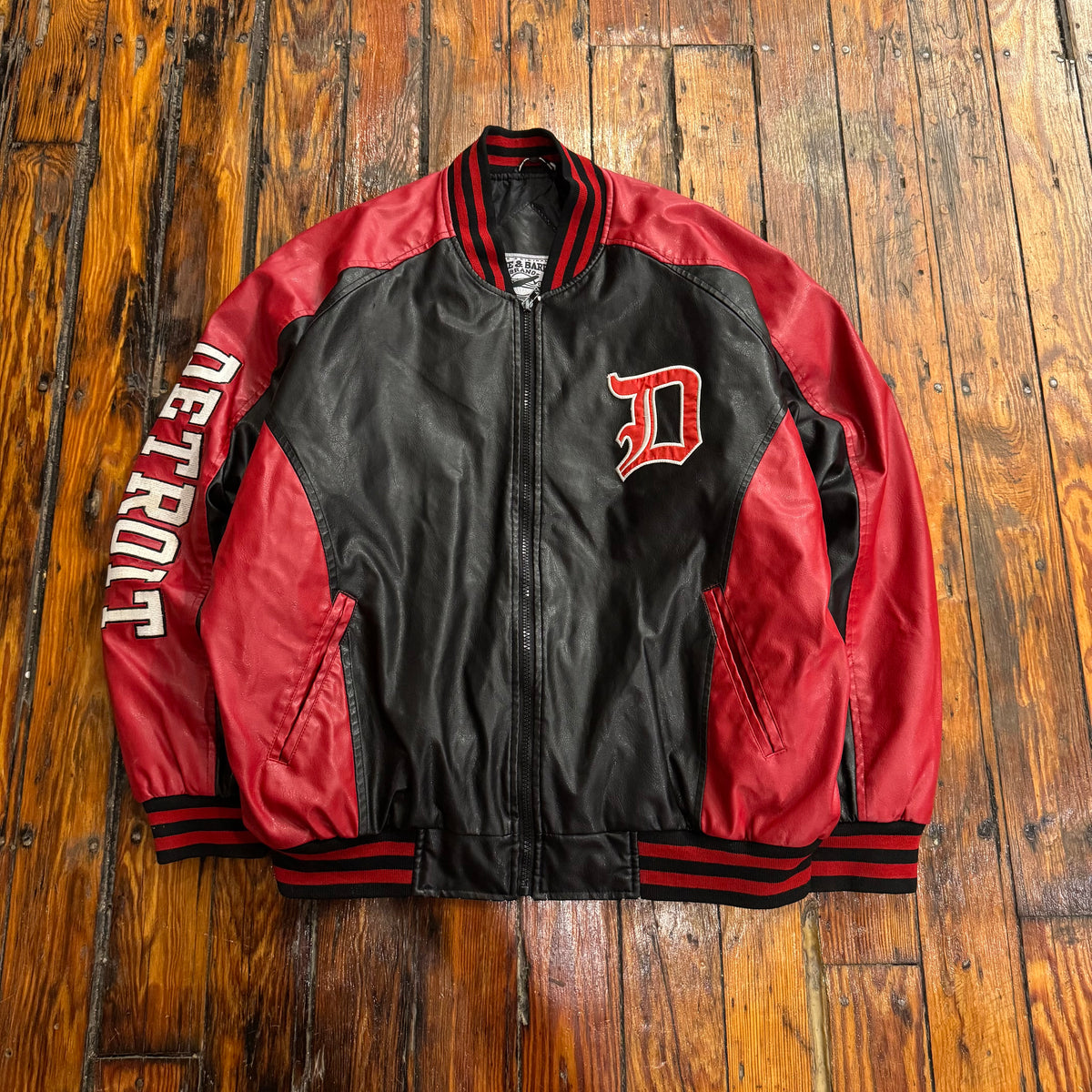 Vintage Detroit Leather Jacket Sz L