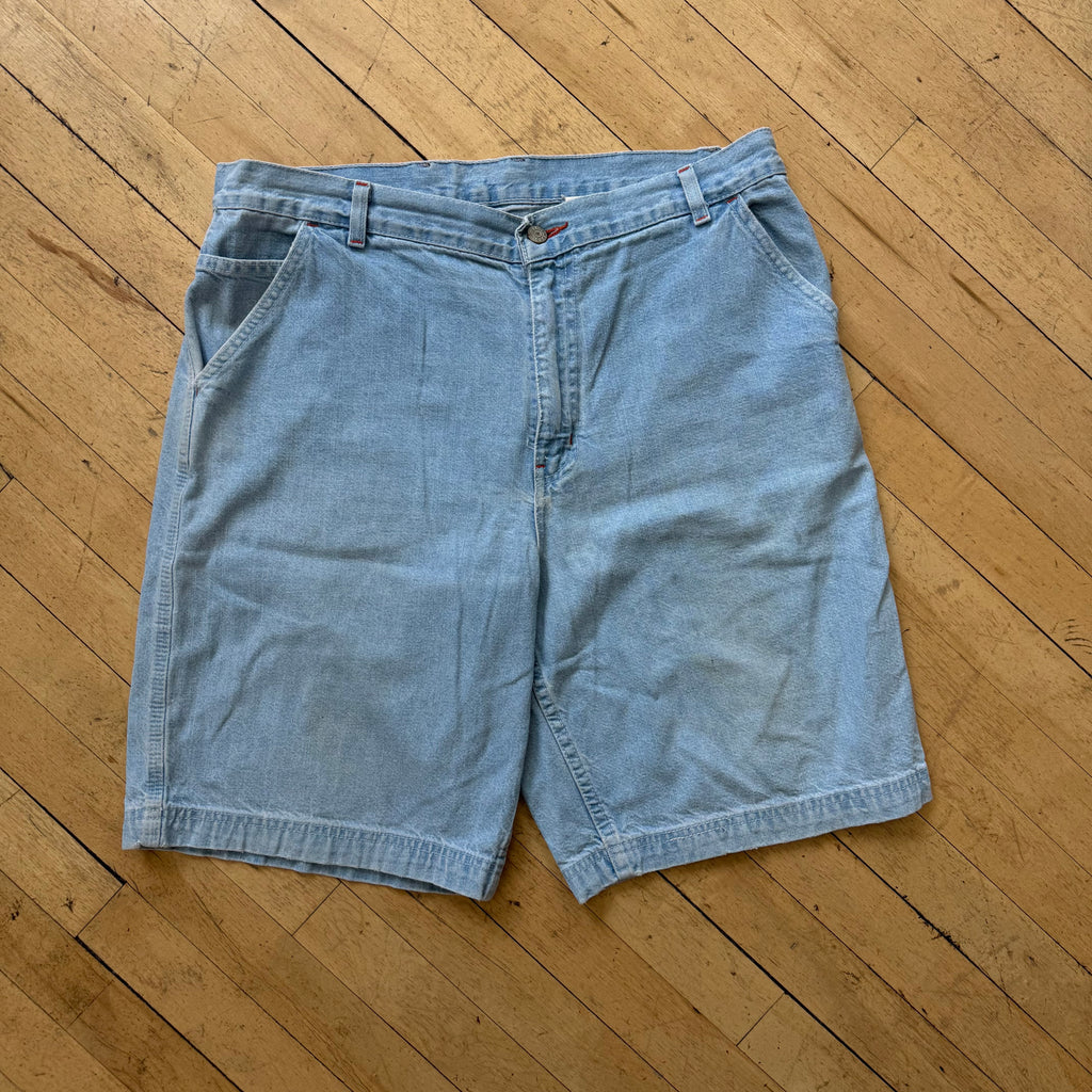 Vintage Faded glory Light Wash Denim Jean Shorts Sz 36