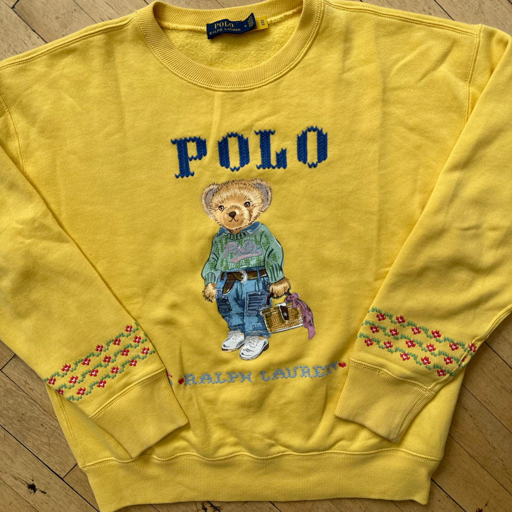 Vintage Polo Bear Ralph Lauren Crewneck Sz M