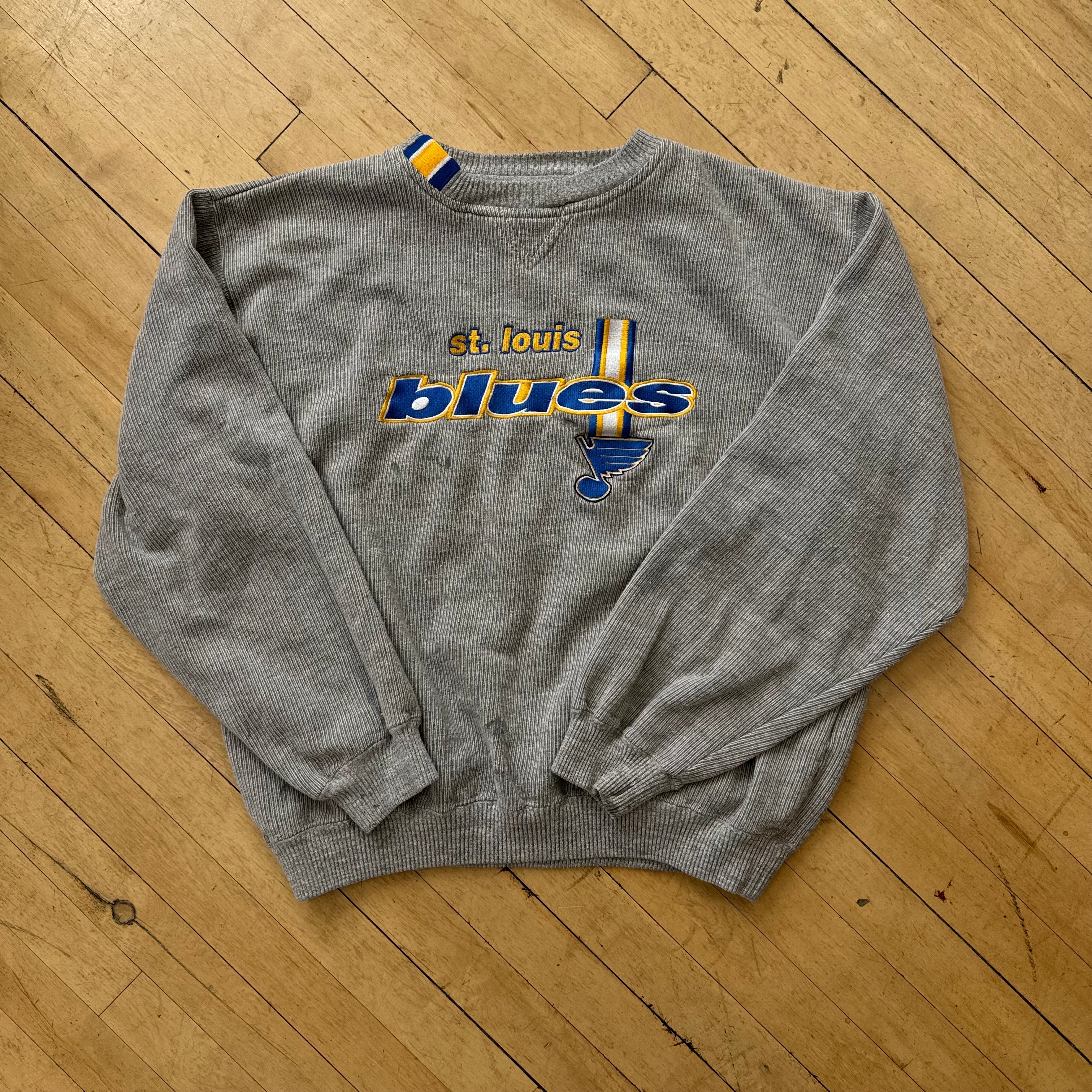 Vintage Logo Athletic St. Louis Blues CrewNeck Sz M