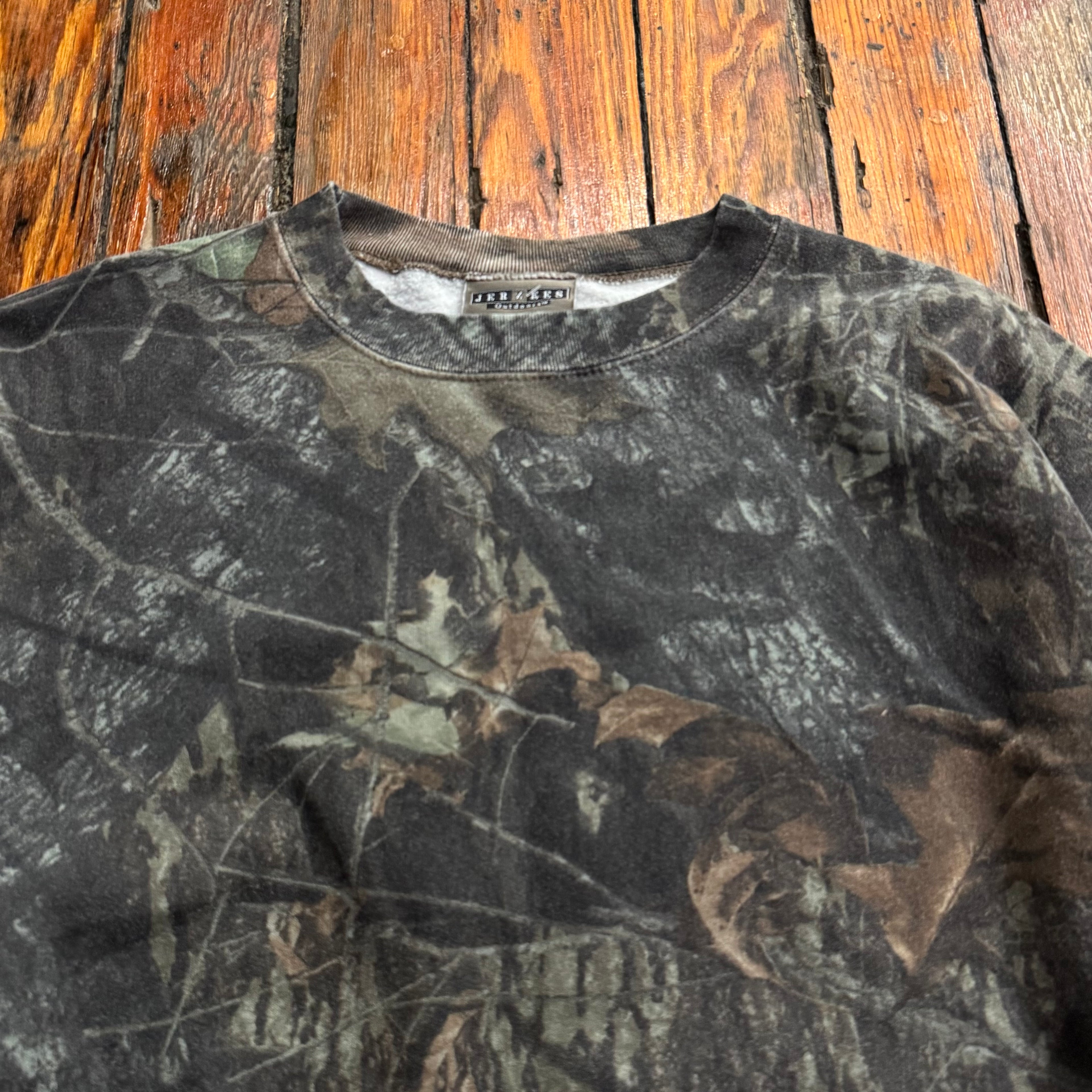 Vintage Jerzees Camo Crewneck Sz XXL