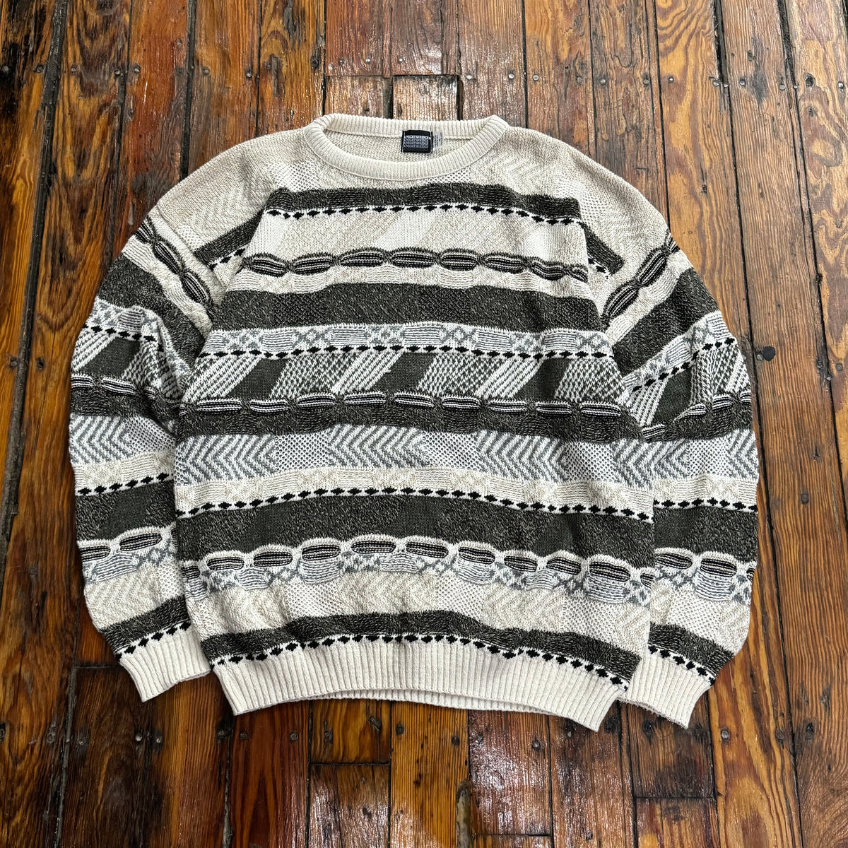 Vintage KnightsBridge Knit Sweater Sz XL