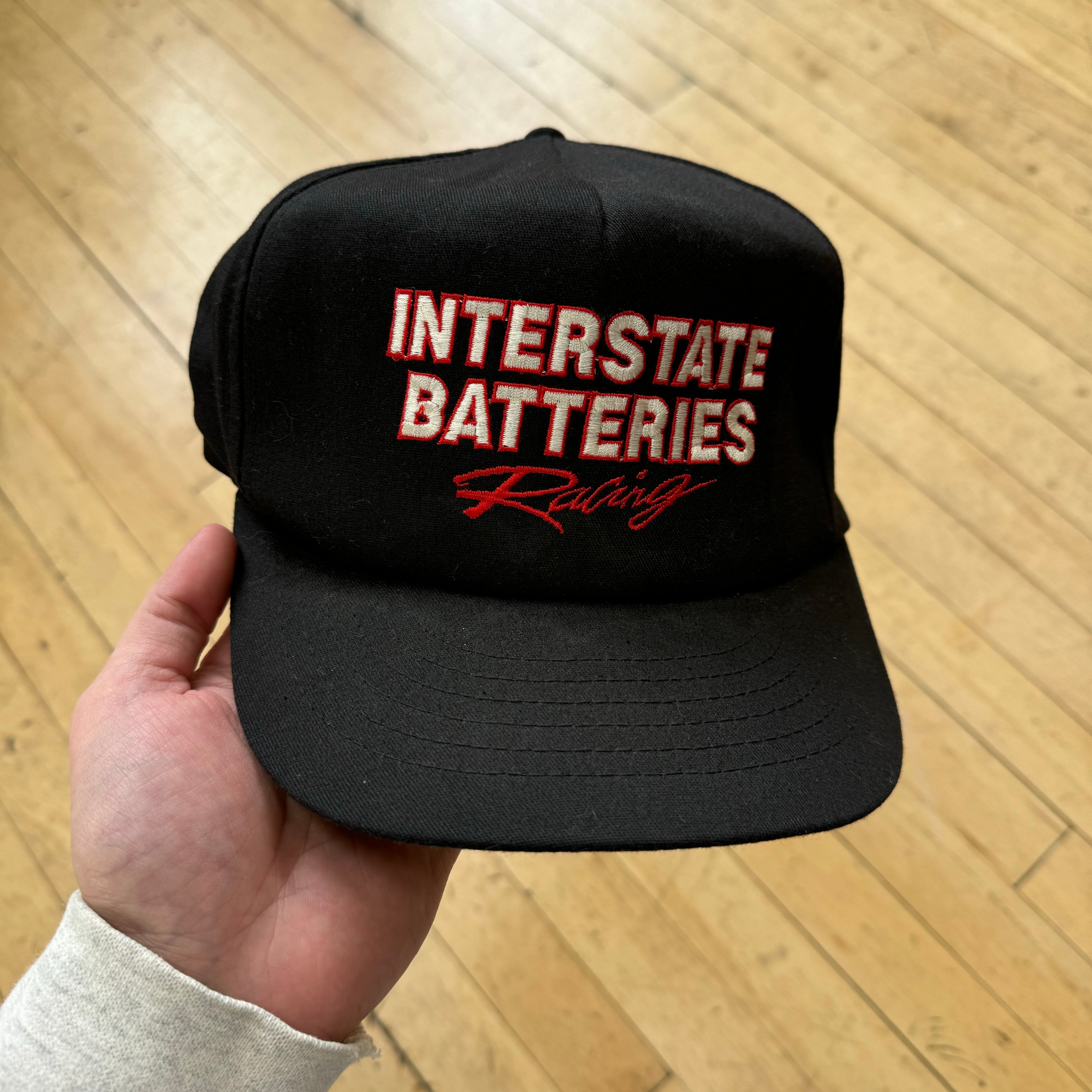 Vintage Interstate Batteries Racing SnapBack Hat