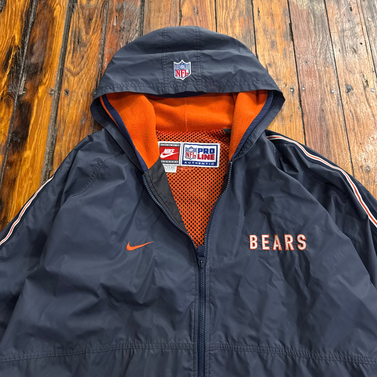 Vintage Nike Chicago Bears ProLine Jacket Sz XXL