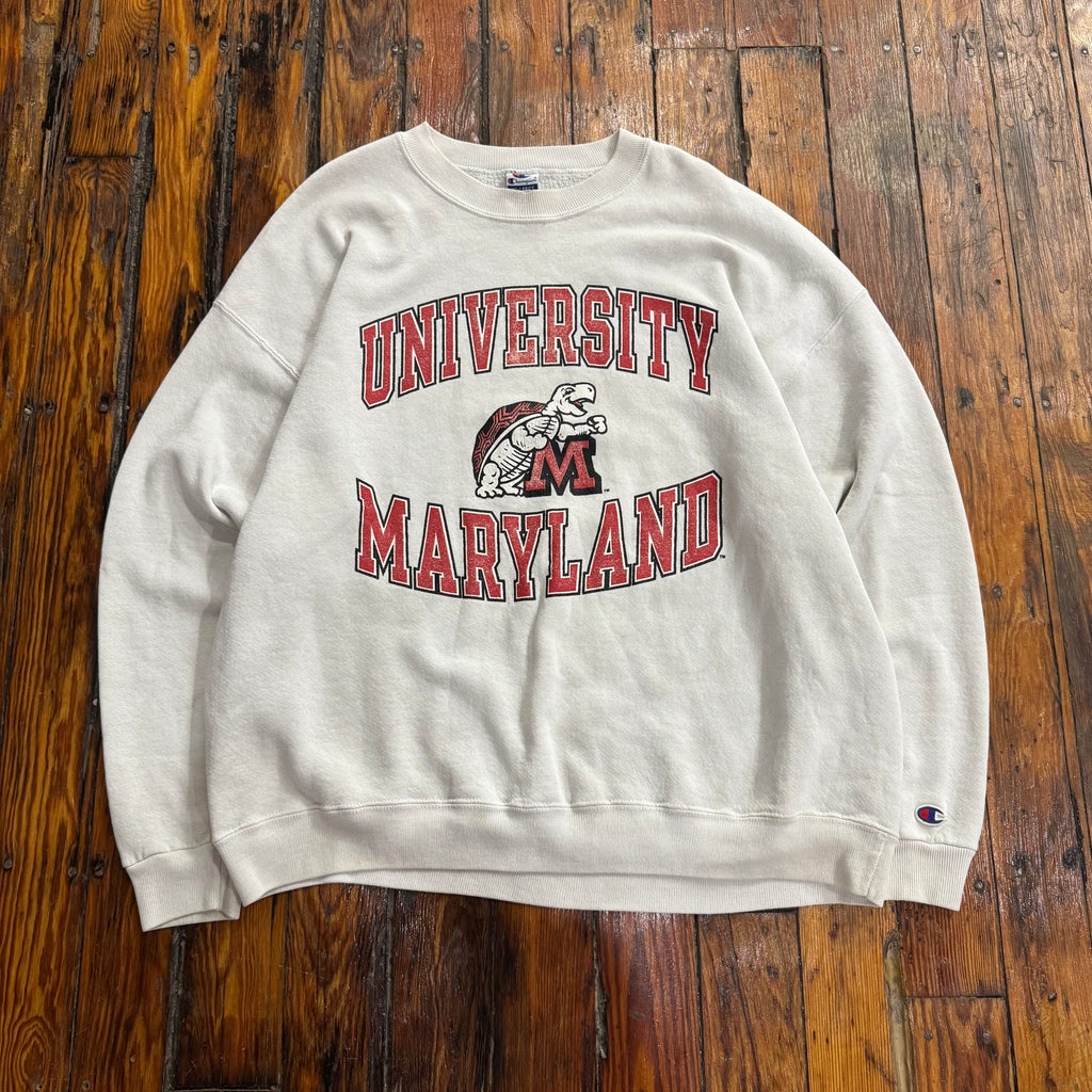 Vintage Maryland University Crewneck Sz XXL