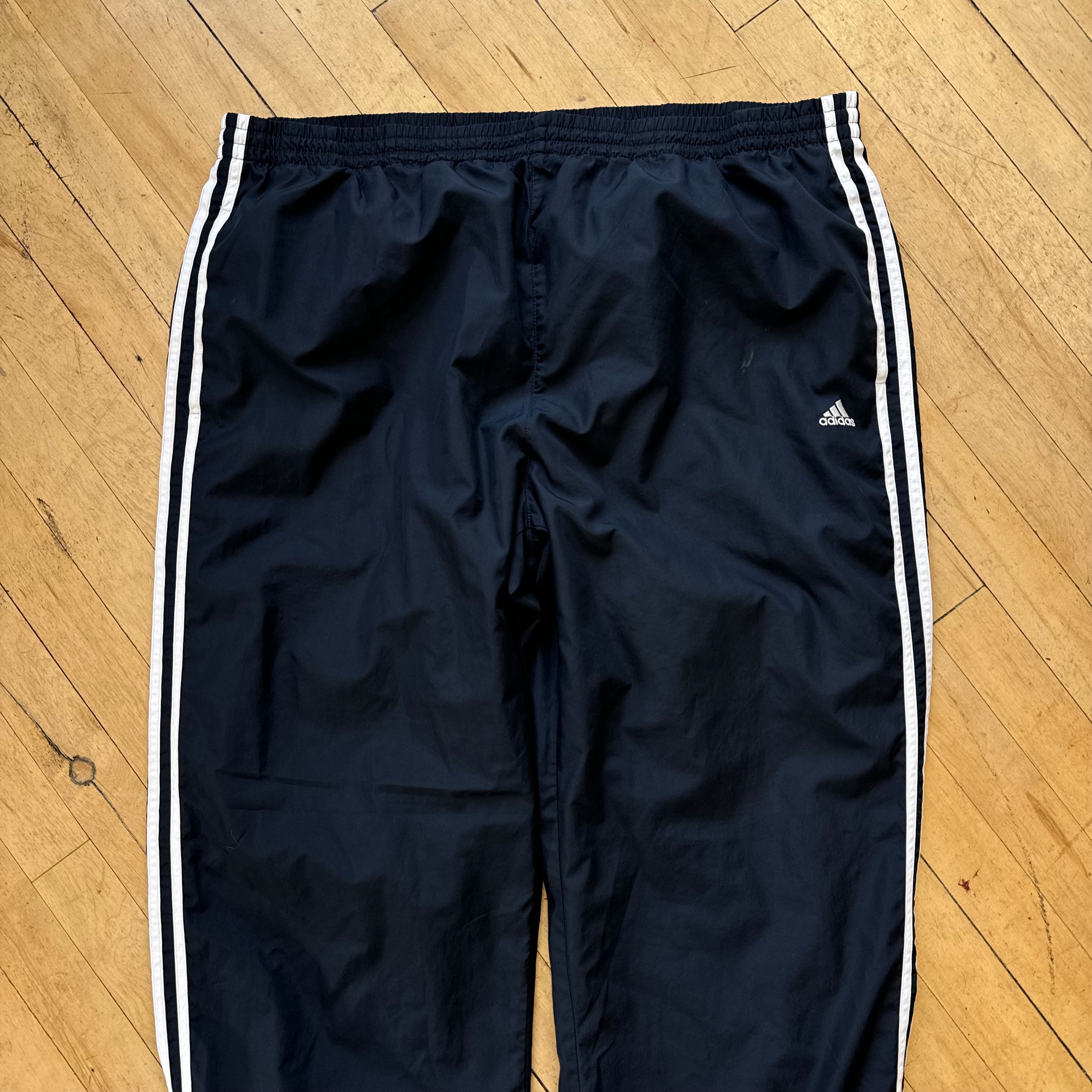 Vintage Navy Adidas Trackpants Sz XXL