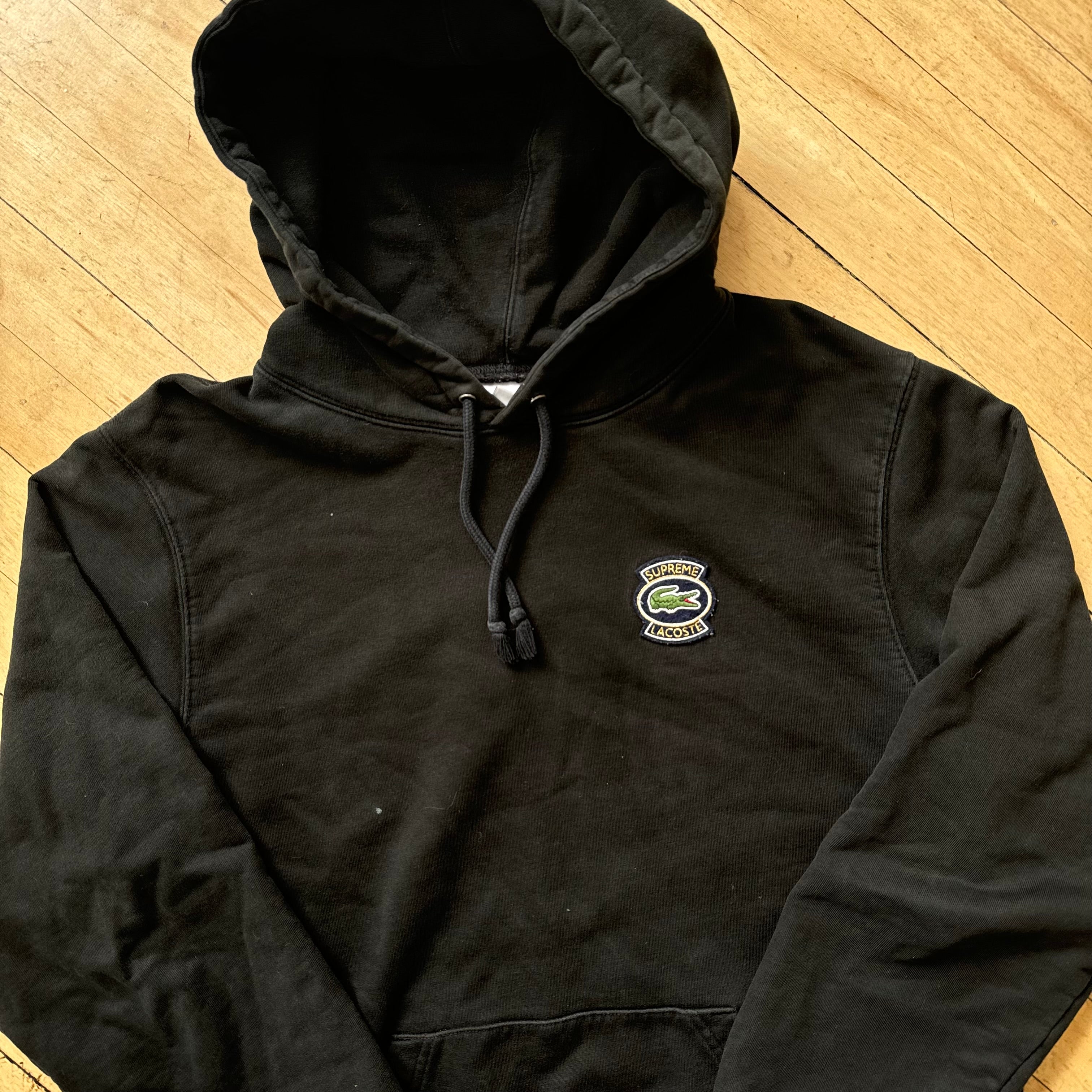 Supreme X Lacoste Hoodie Sz M