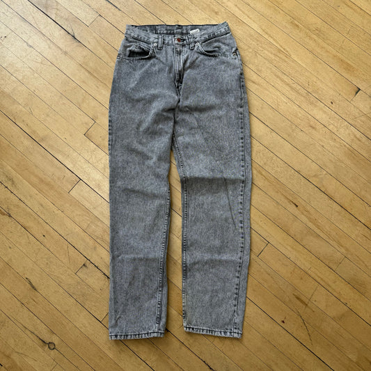 Vintage Brittania Grey Wash denim Jeans Sz 30x32