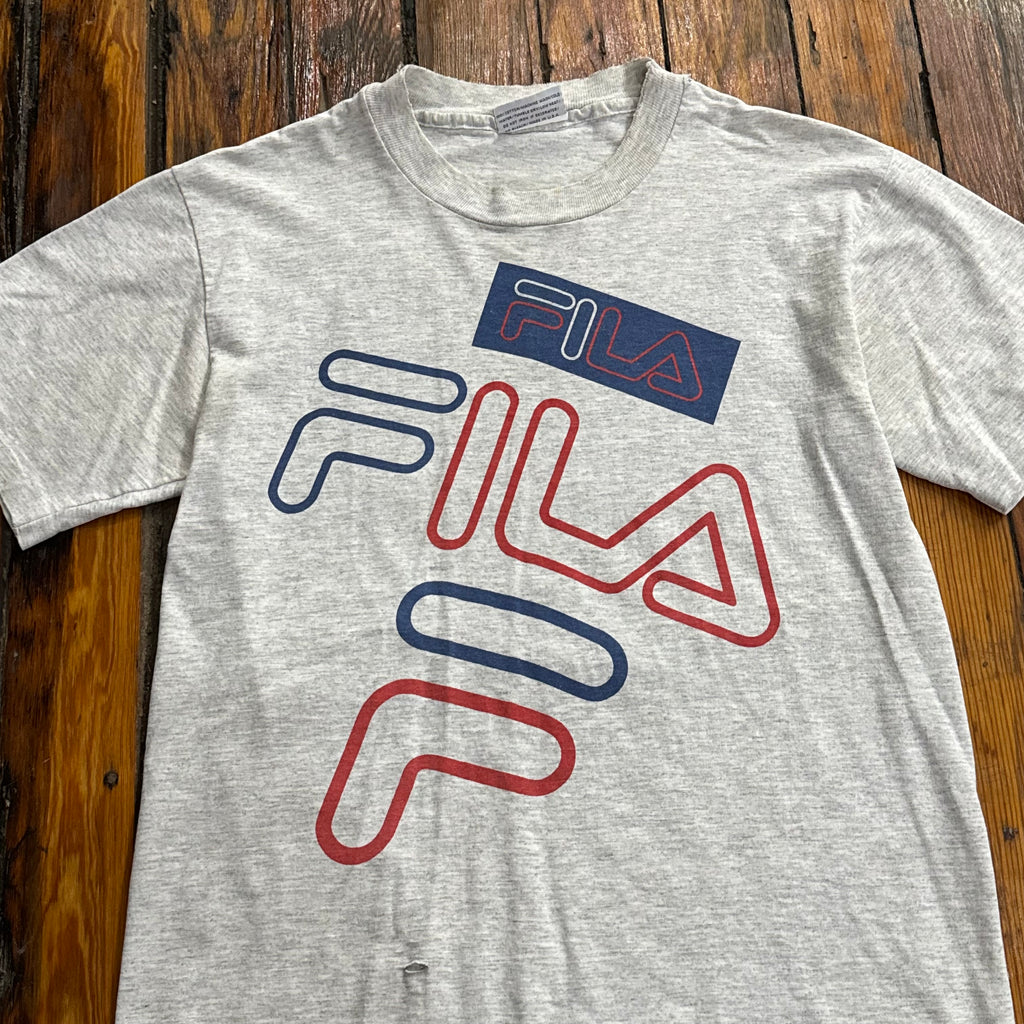 Vintage Fila Logo T-shirt Sz M
