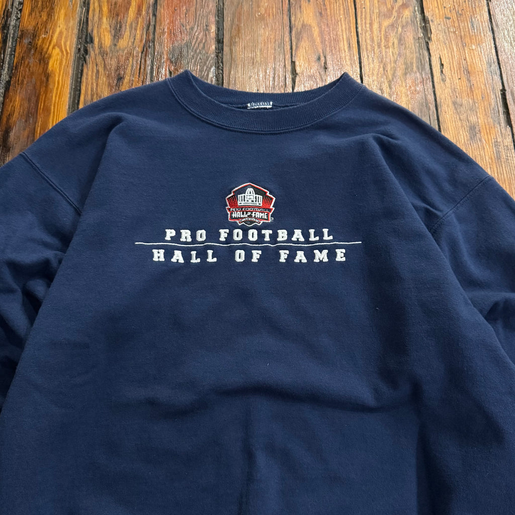 Vintage Pro Football Hall of Fame CrewNeck Sz M