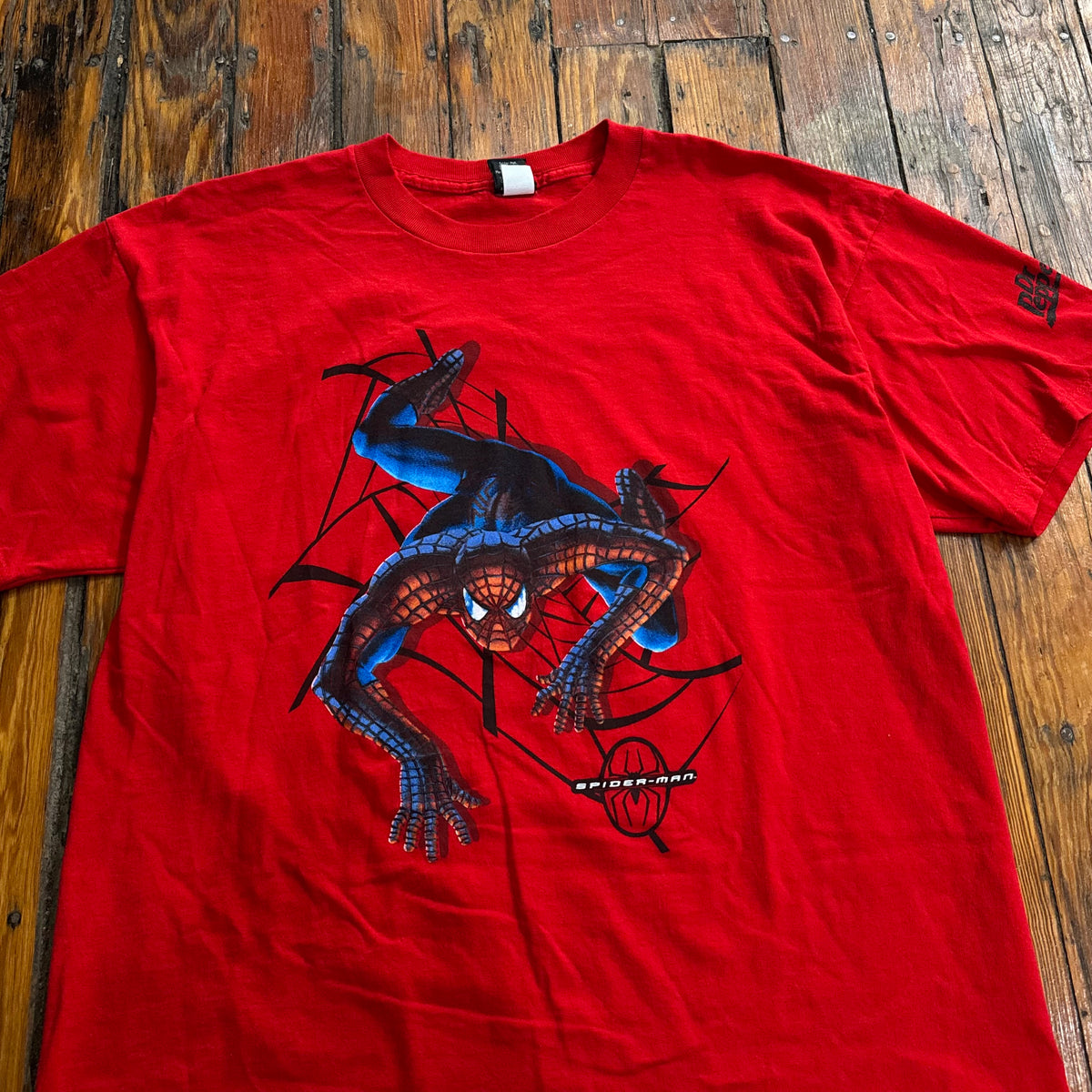 Vintage Spider Man Movie Promo T-shirt Sz XL (NEW)