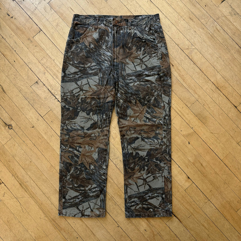 Vintage Camo Durbak Denim Jeans Sz 36x34