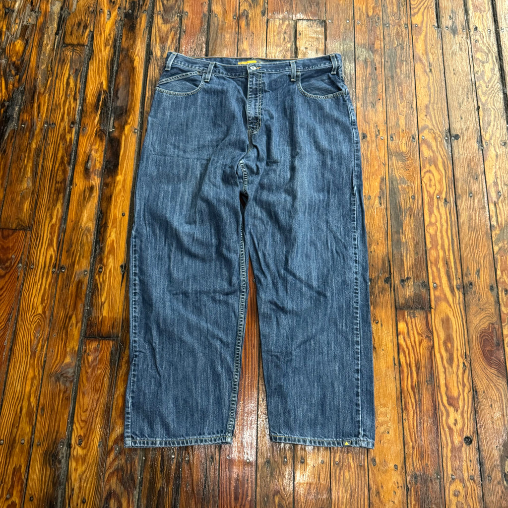 Vintage Levi Baggy SilverTab Denim Jeans Sz 40x32