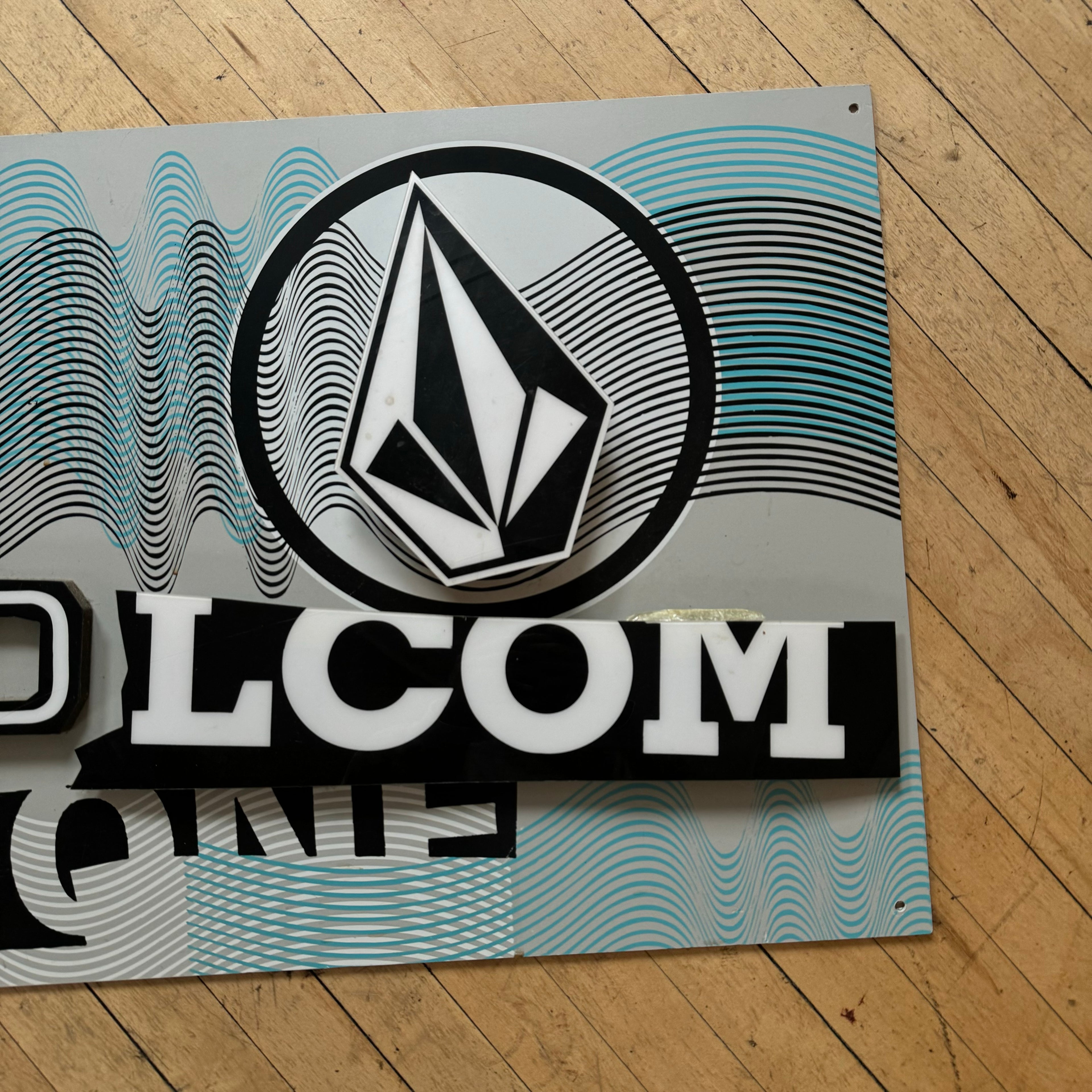 Original Volcom Stone Store Display Promo