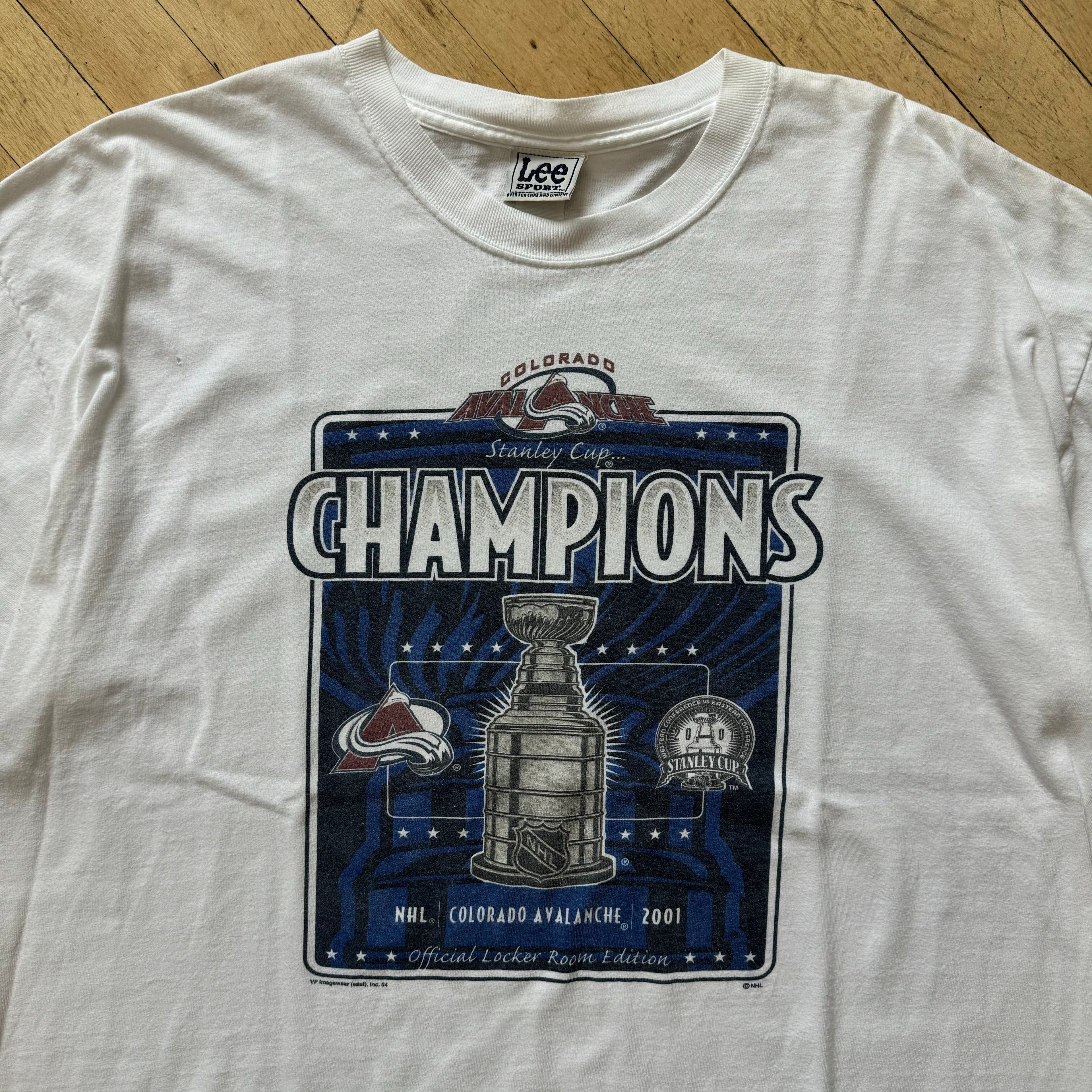 Vintage Colorado Avalanche Champions T-shirt Sz XL