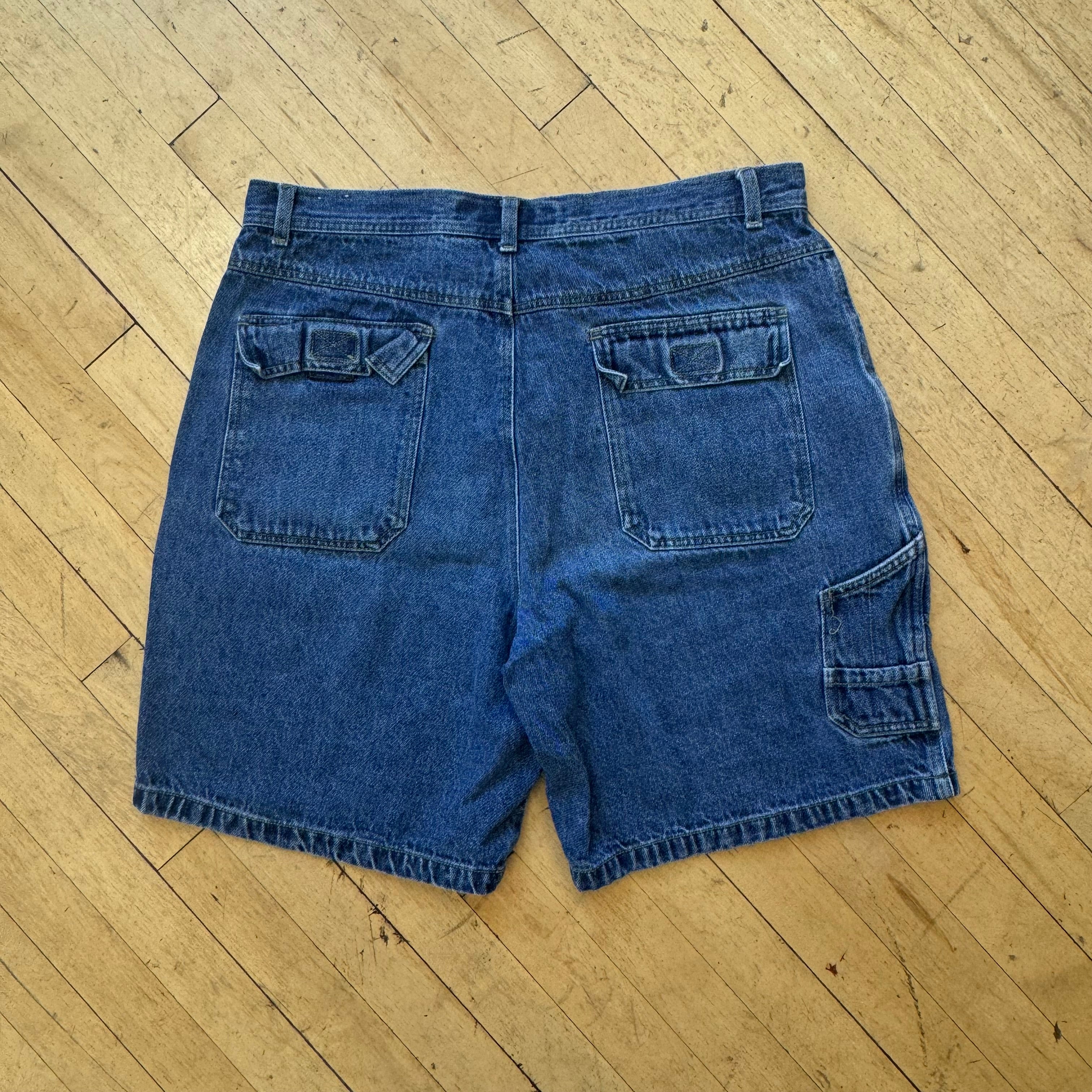 Vintage Faded Glory Jean Shorts Sz 38