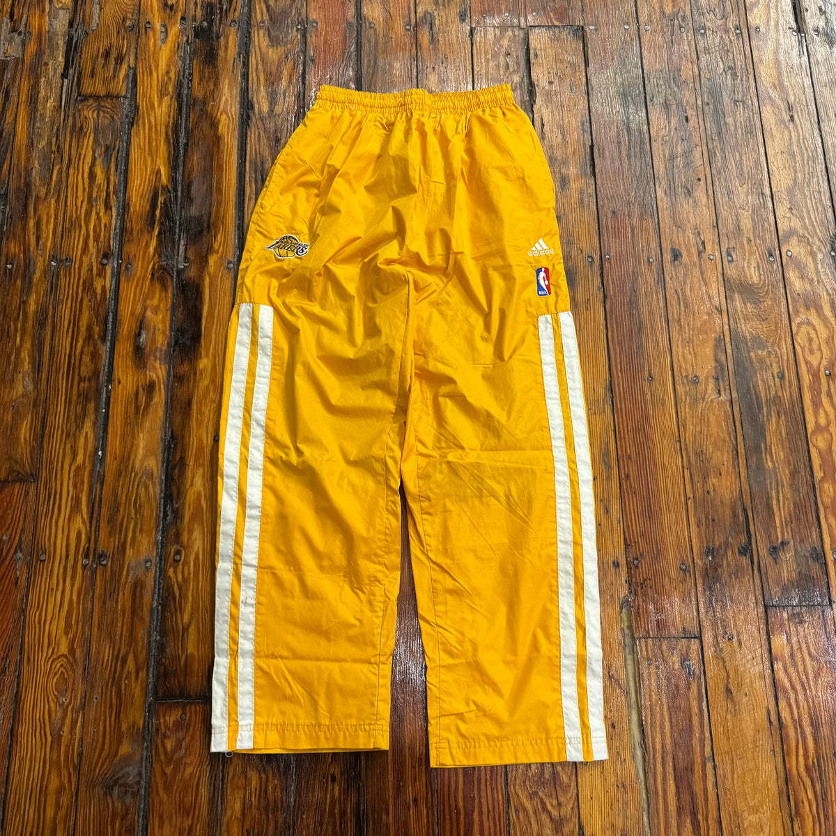 Vintage Adidas Lakers TrackPants Sz S