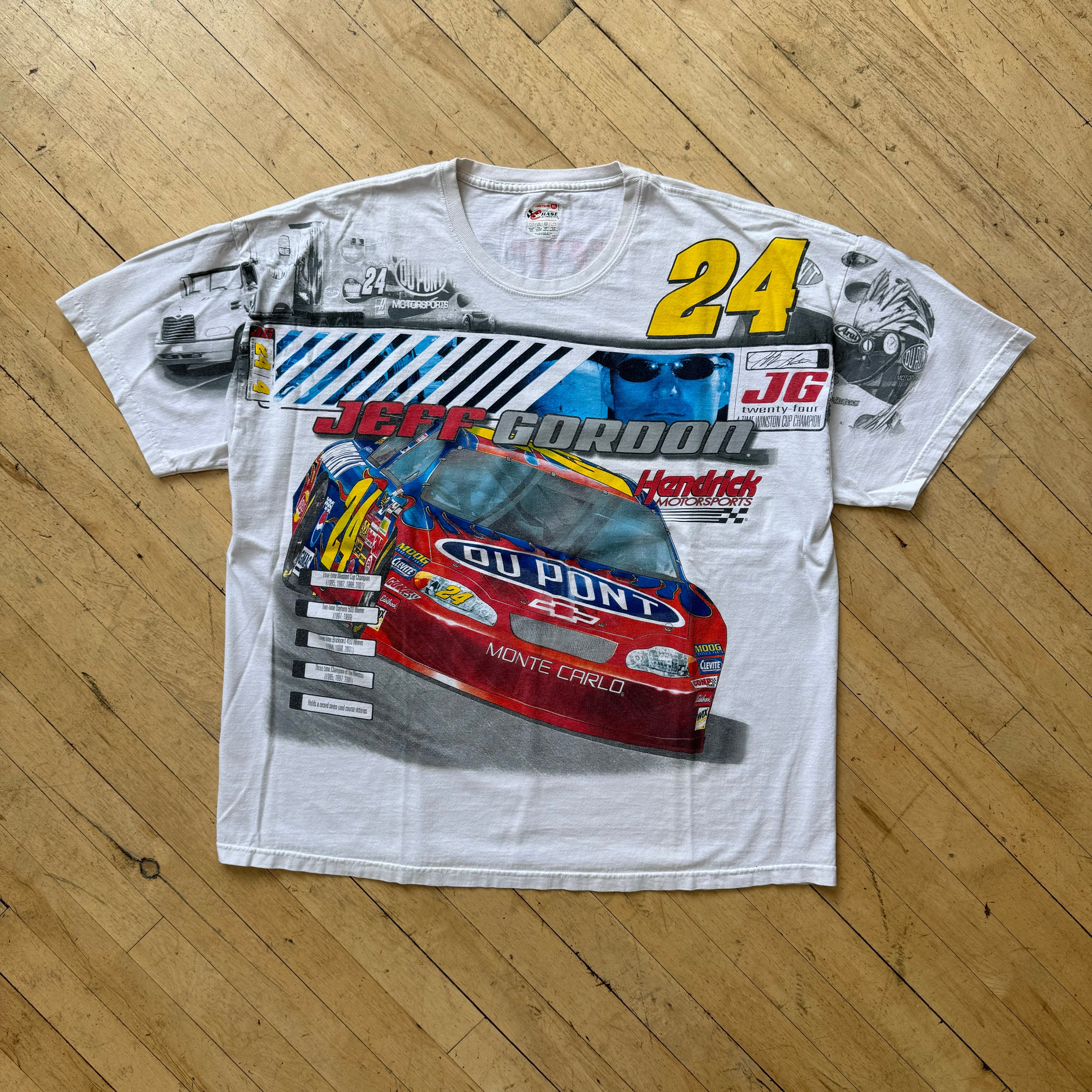 Jeff Gordon Nascar DuPoint t-shirt Sz XL