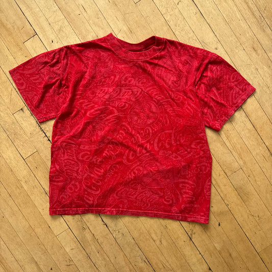 Vintage AOP Coca Cola T-shirt Sz M