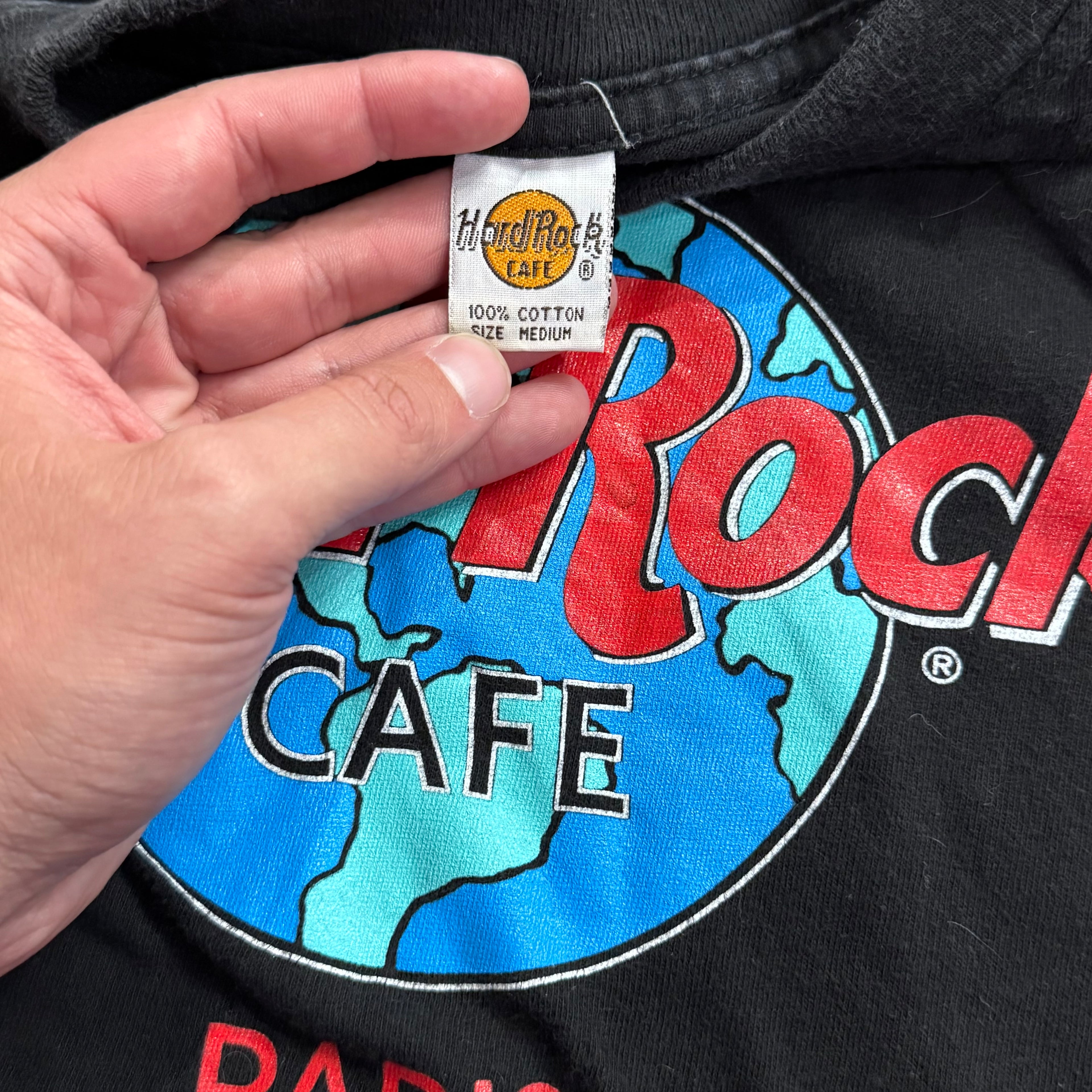 Vintage Hard Rock Cafe Paris T-shirt Sz M
