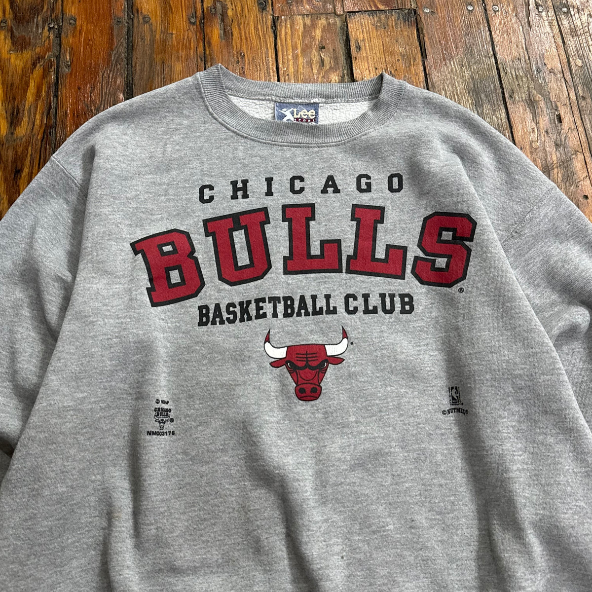 Vintage Chicago Bulls Basketball Crewneck Sz L