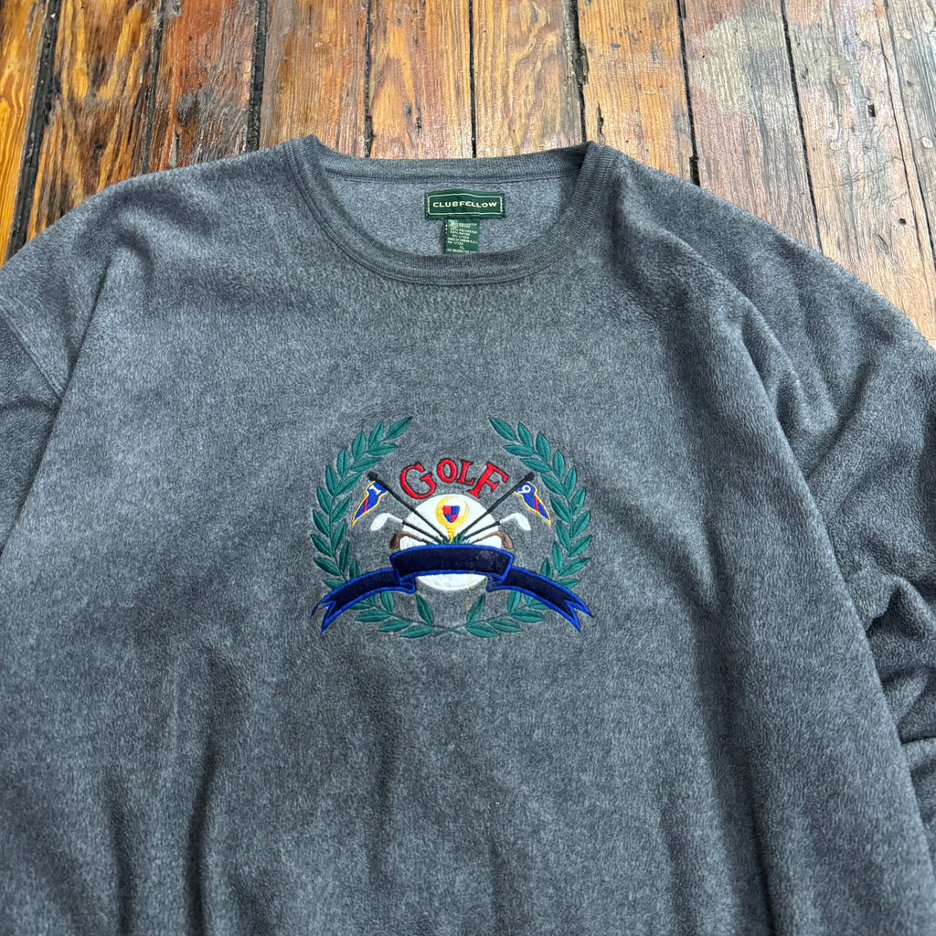 Vintage Embroidered Golf Crewneck Sz XL