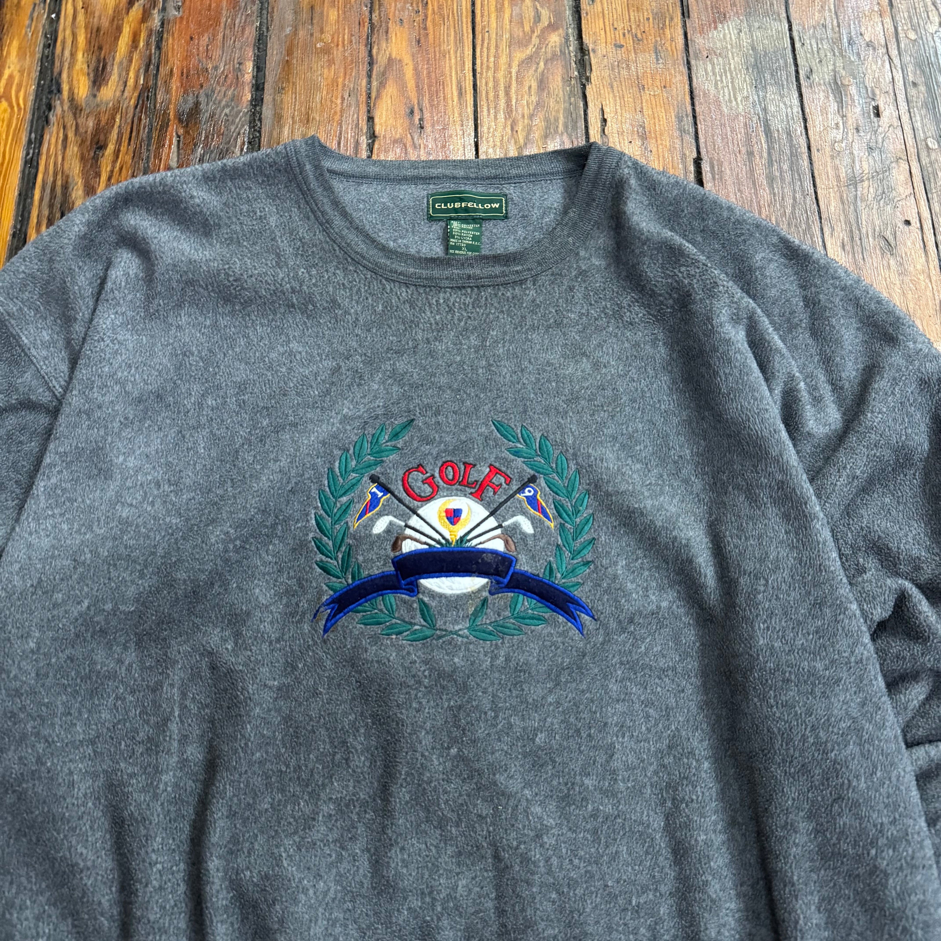 Vintage Embroidered Golf Crewneck Sz XL