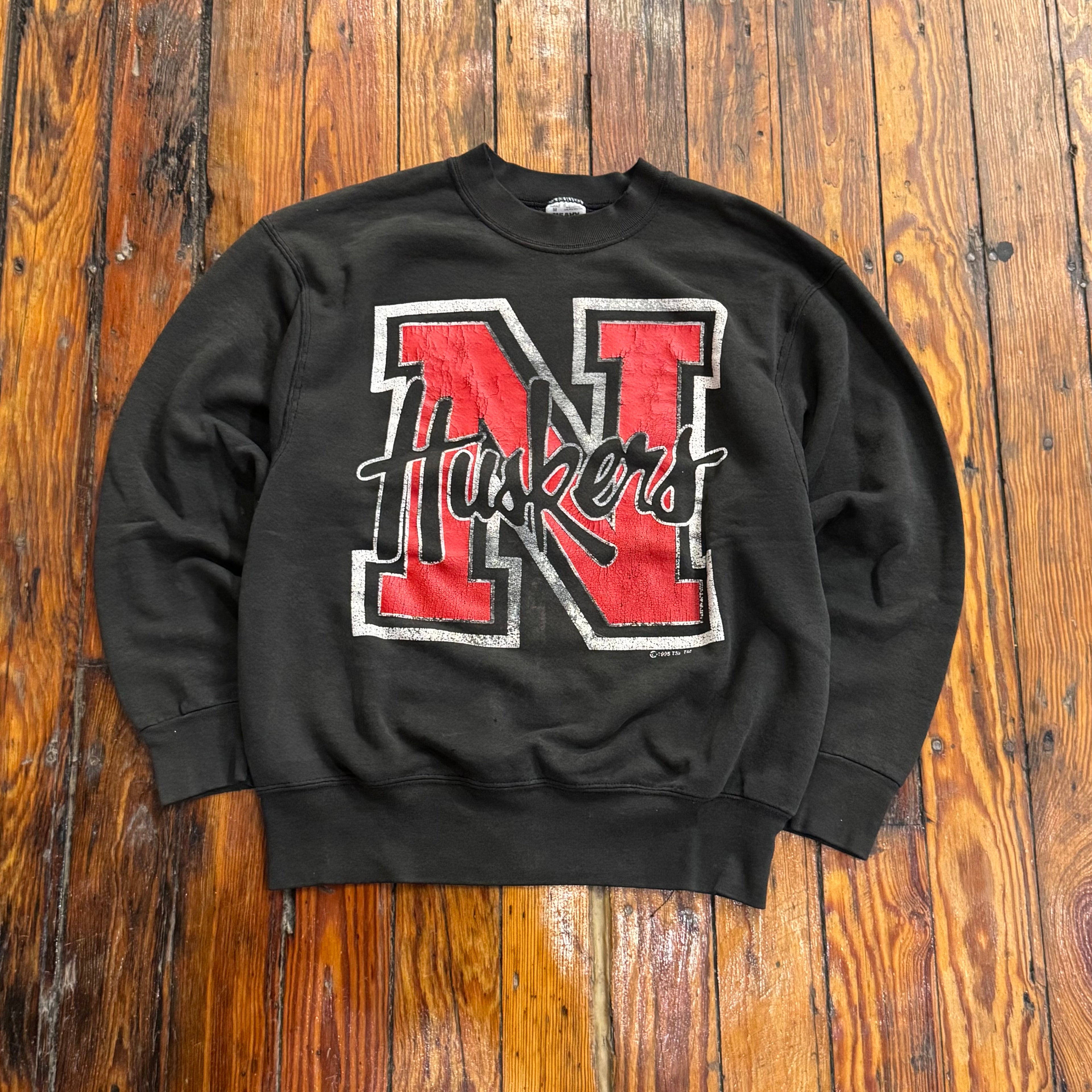 Vintage Nebraska Huskers Crewneck Sz M