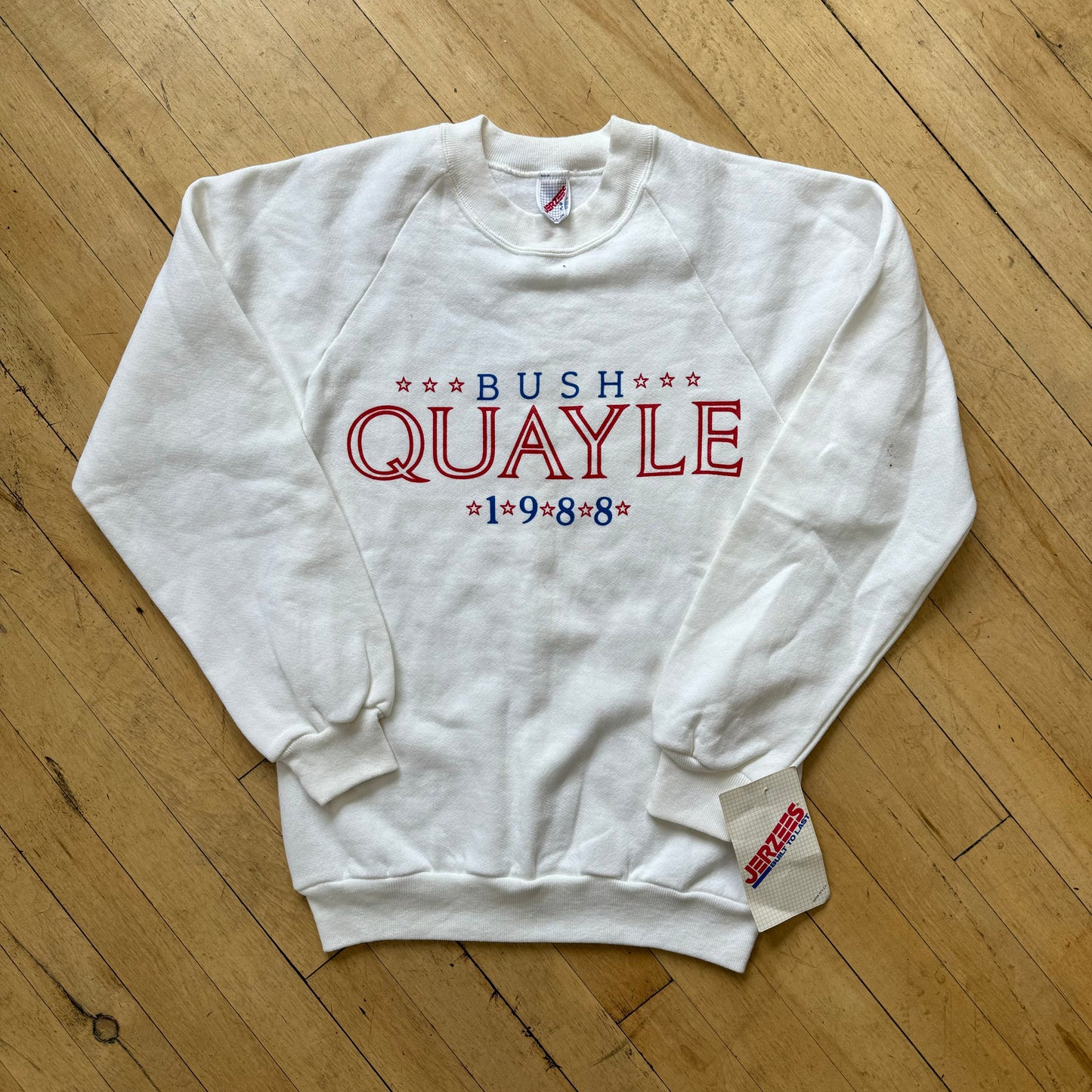 Vintage Bush Quayle 1989 CrewNeck Sz S (Brand New)