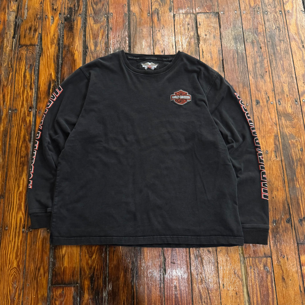 Vintage Harley Davidson Long Sleeve T-shirt Sz XL