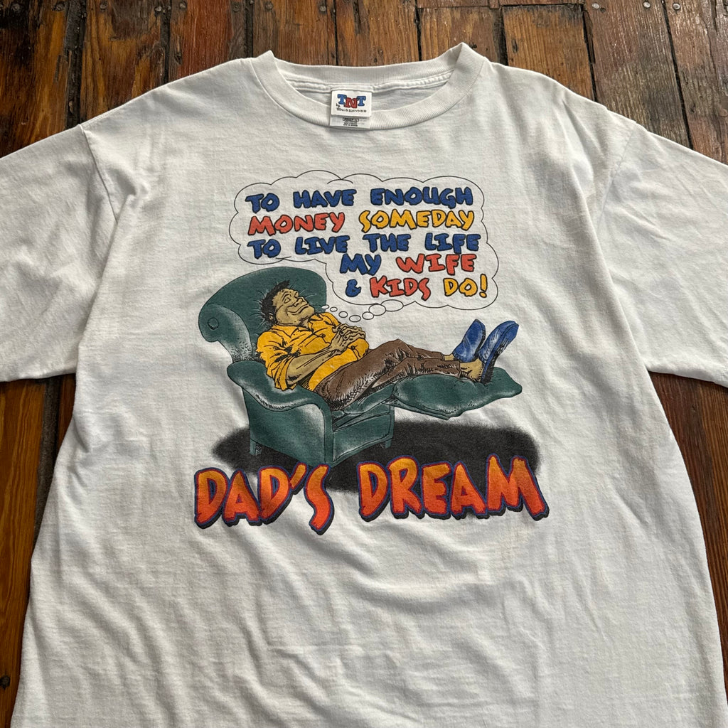 Vintage Dads Dream T-shirt Sz L