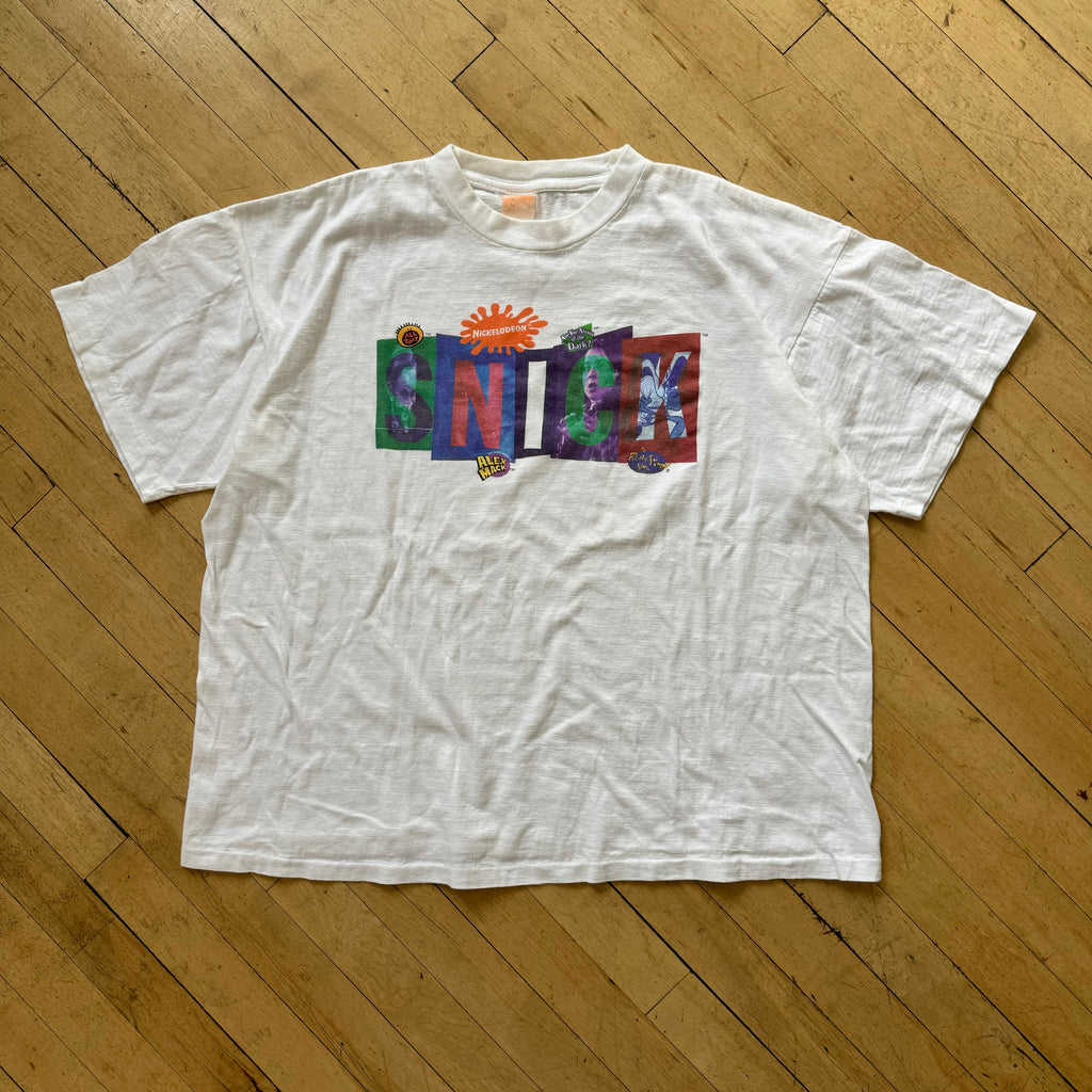 Vintage Snick Nickelodeon T-shirt Sz L