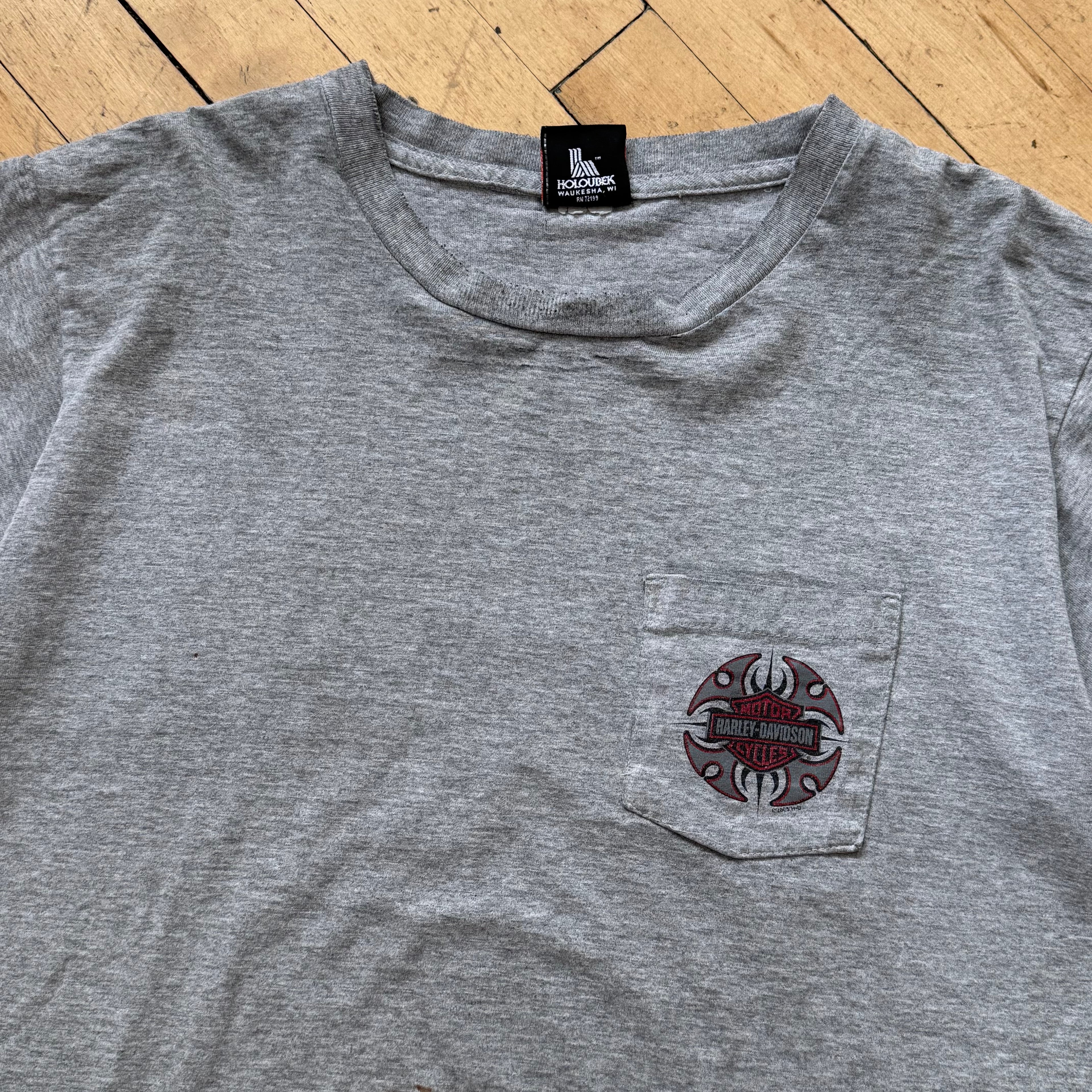 Vintage Harley Davidson Clearwater T-shirt Sz L