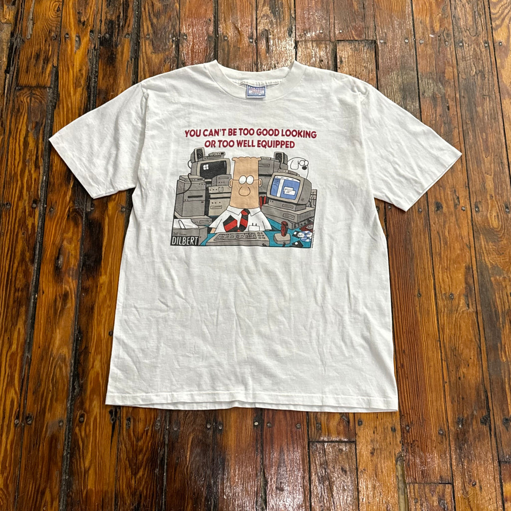 Vintage Dilbert Equipment T-shirt Sz L
