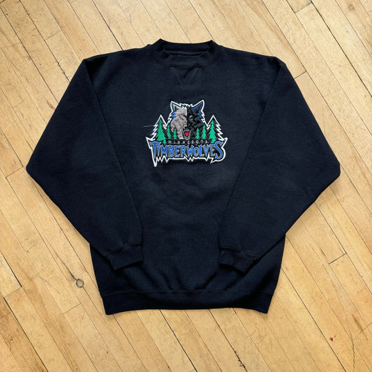 Vintage Minnesota Timberwolves Crewneck Sz L