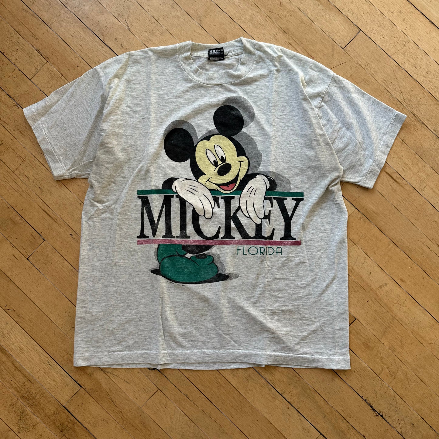 Vintage Mickey Mouse Florida T-shirt Sz L