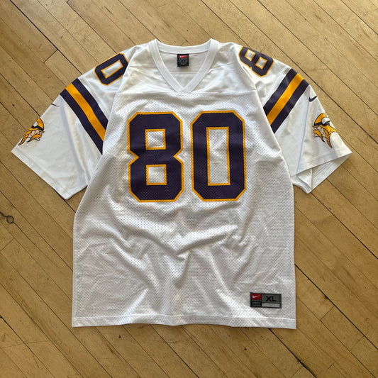Vintage Nike Chris Carter Vikings Jersey Sz XXL
