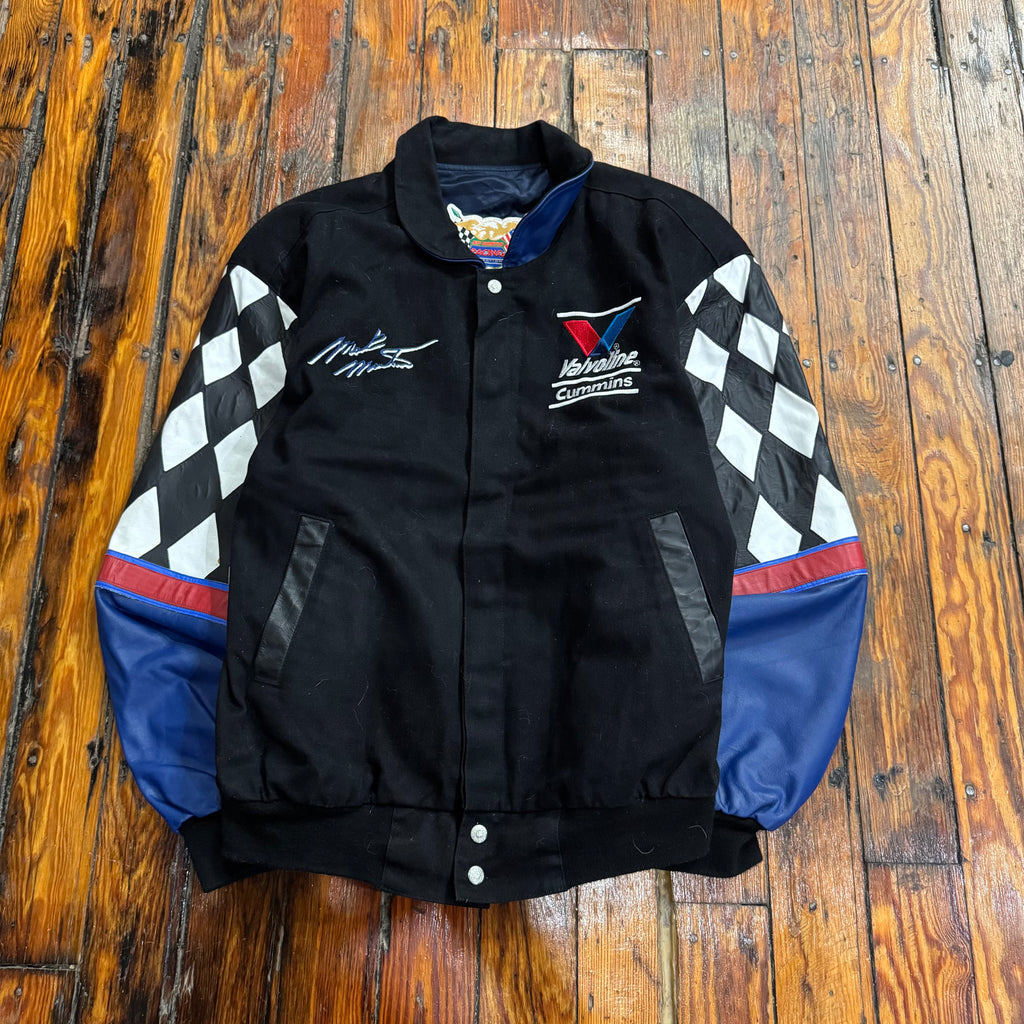 Vintage Jeff Hamilton Racing NASCAR Jacket Sz XL
