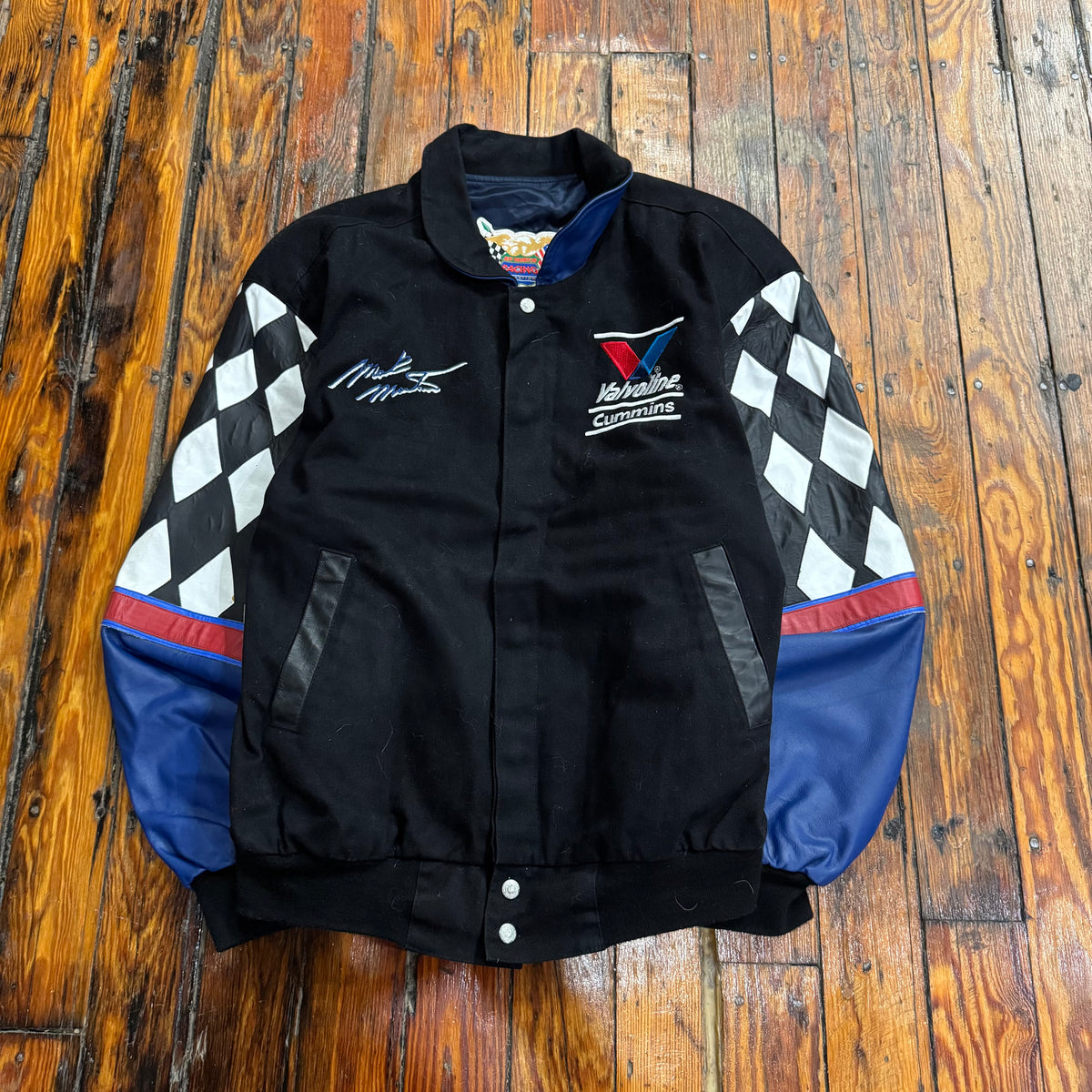 Vintage Jeff Hamilton Racing NASCAR Jacket Sz XL