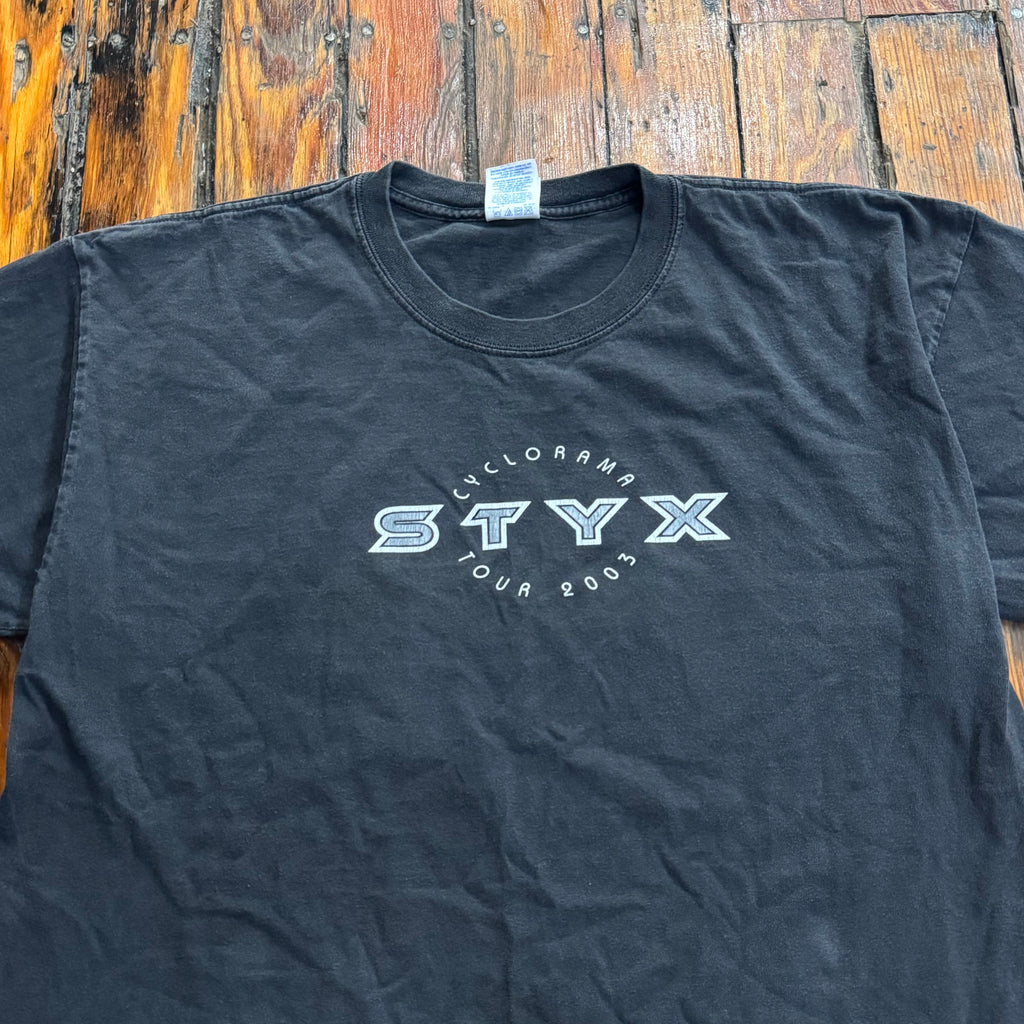 Vintage Styx Classic Rock T-shirt Sz XL