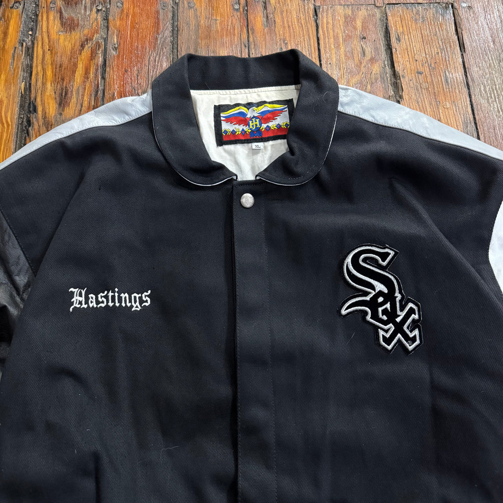 Vintage Jeff Hamilton White Sox Jacket Sz L