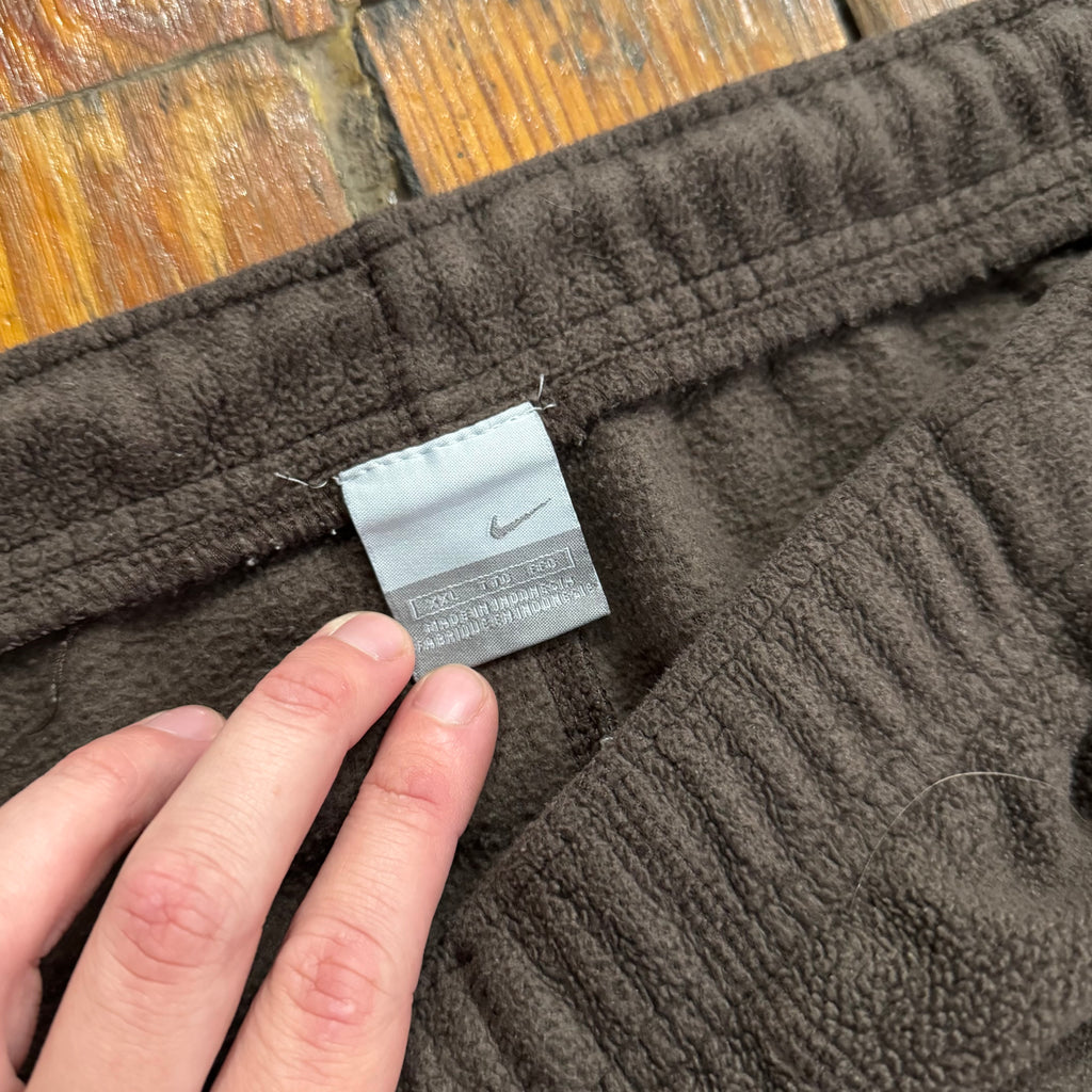 Vintage Nike Brown Fleece Sweatpants Sz XXL