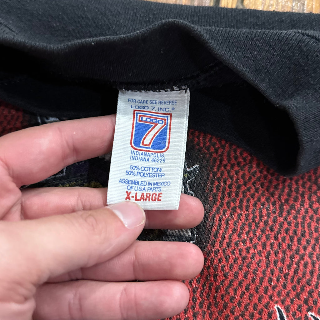 Vintage Logo 7 Minnesota Vikings Crewneck Sz M