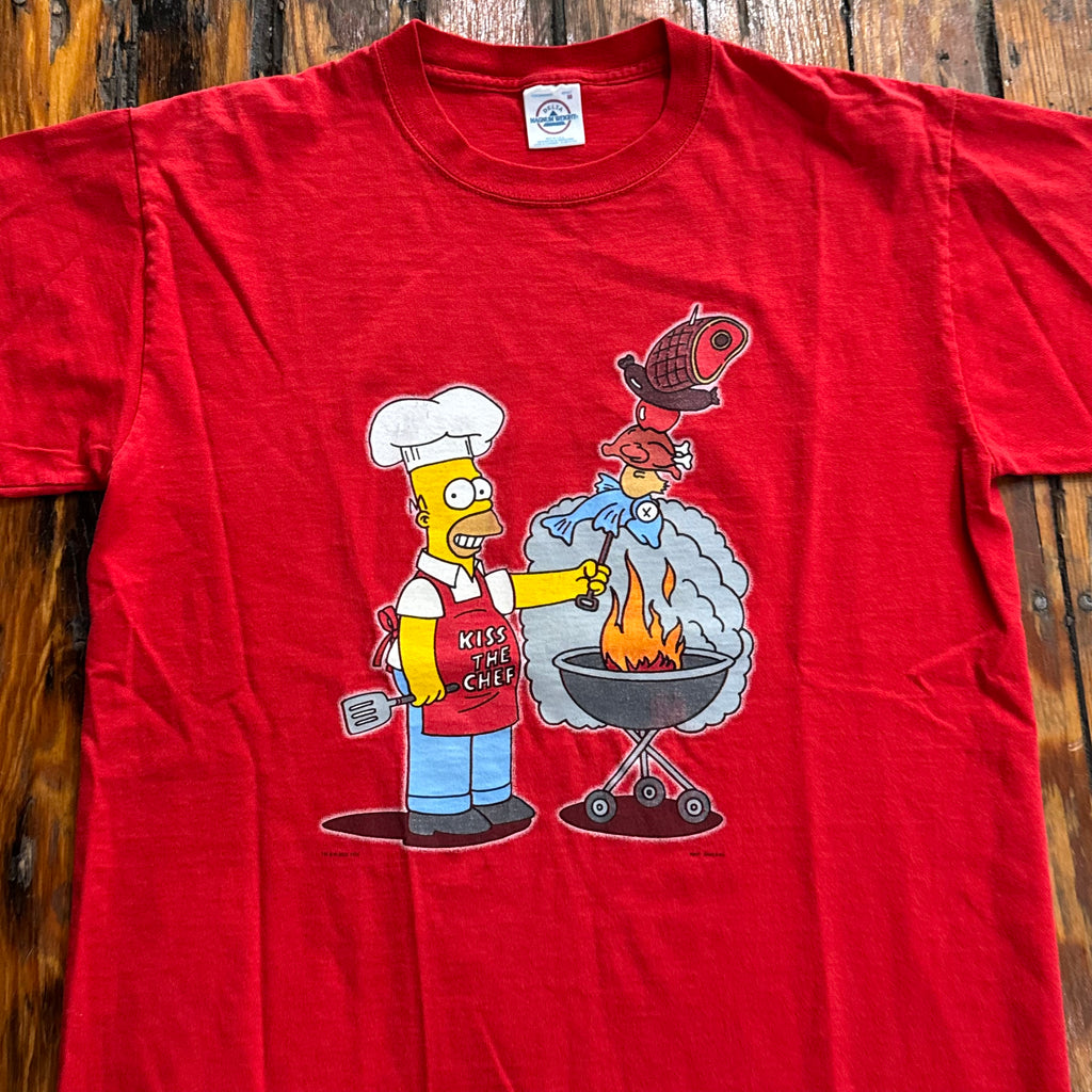 Y2K Homer Cookout T-shirt Sz M